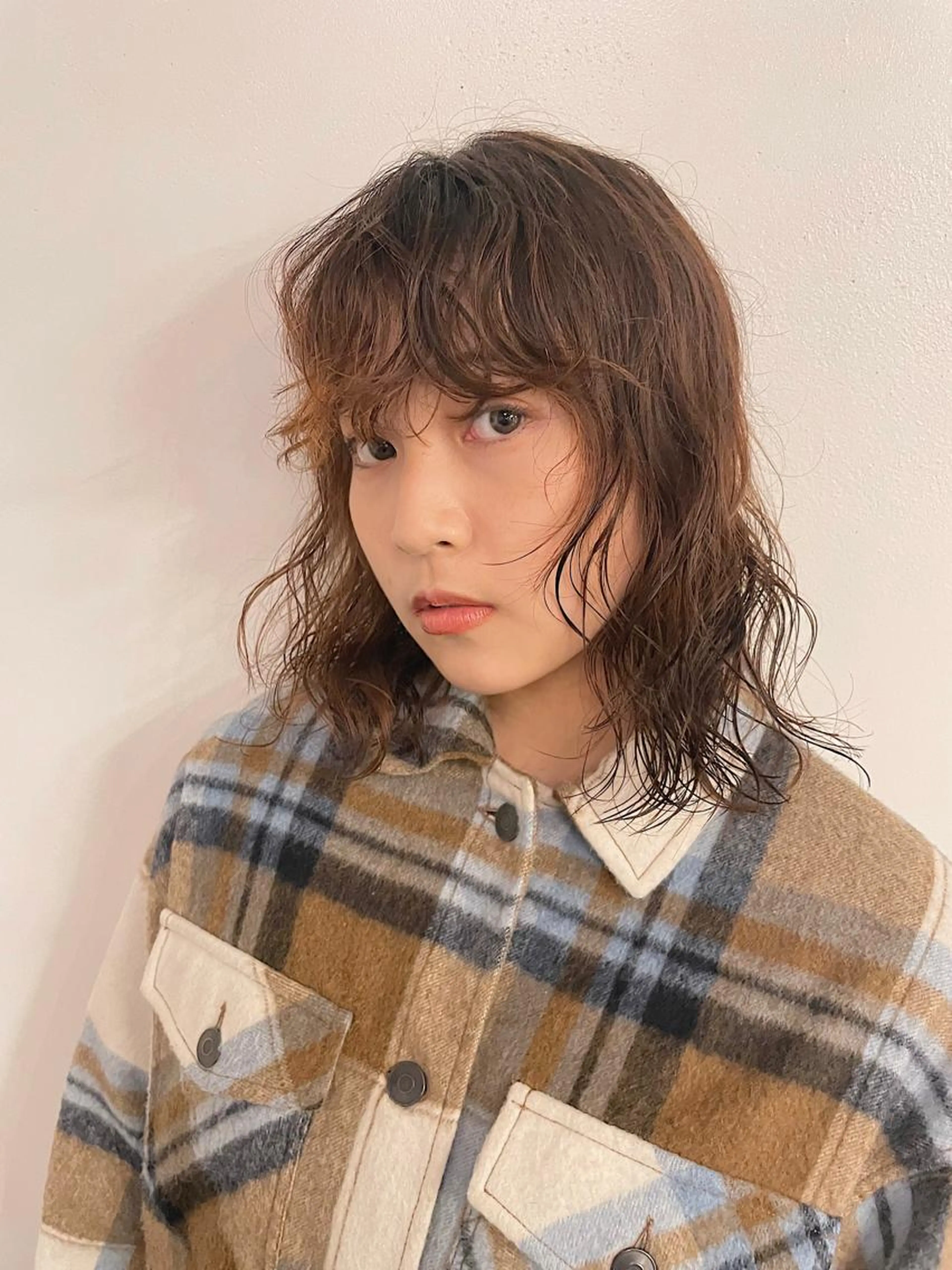 【全員メニュー🧺】 潤いパーマ + デザインカットの写真