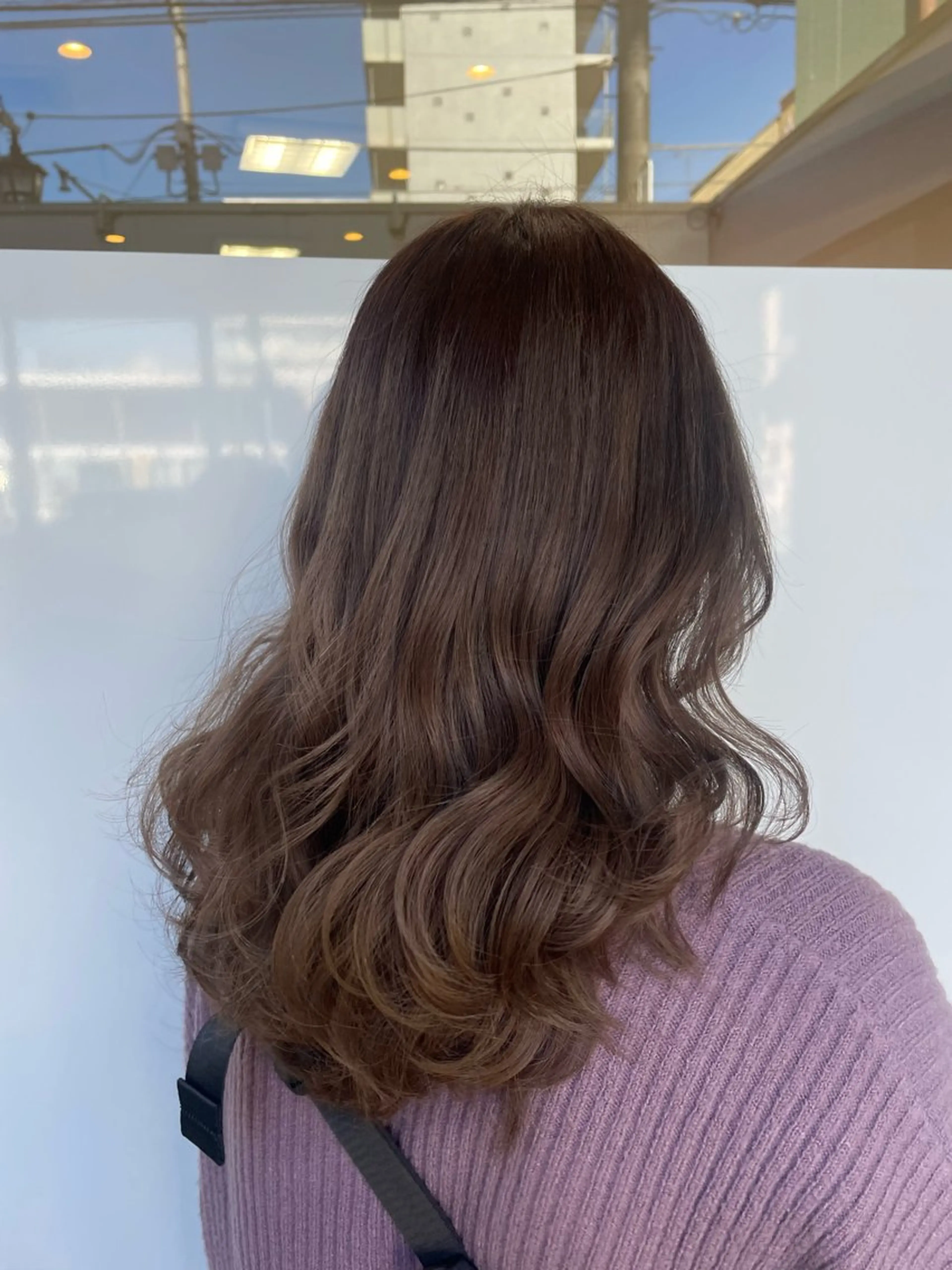 セミロング アイブロウ◎ rista藤岡佳世のヘアスタイル