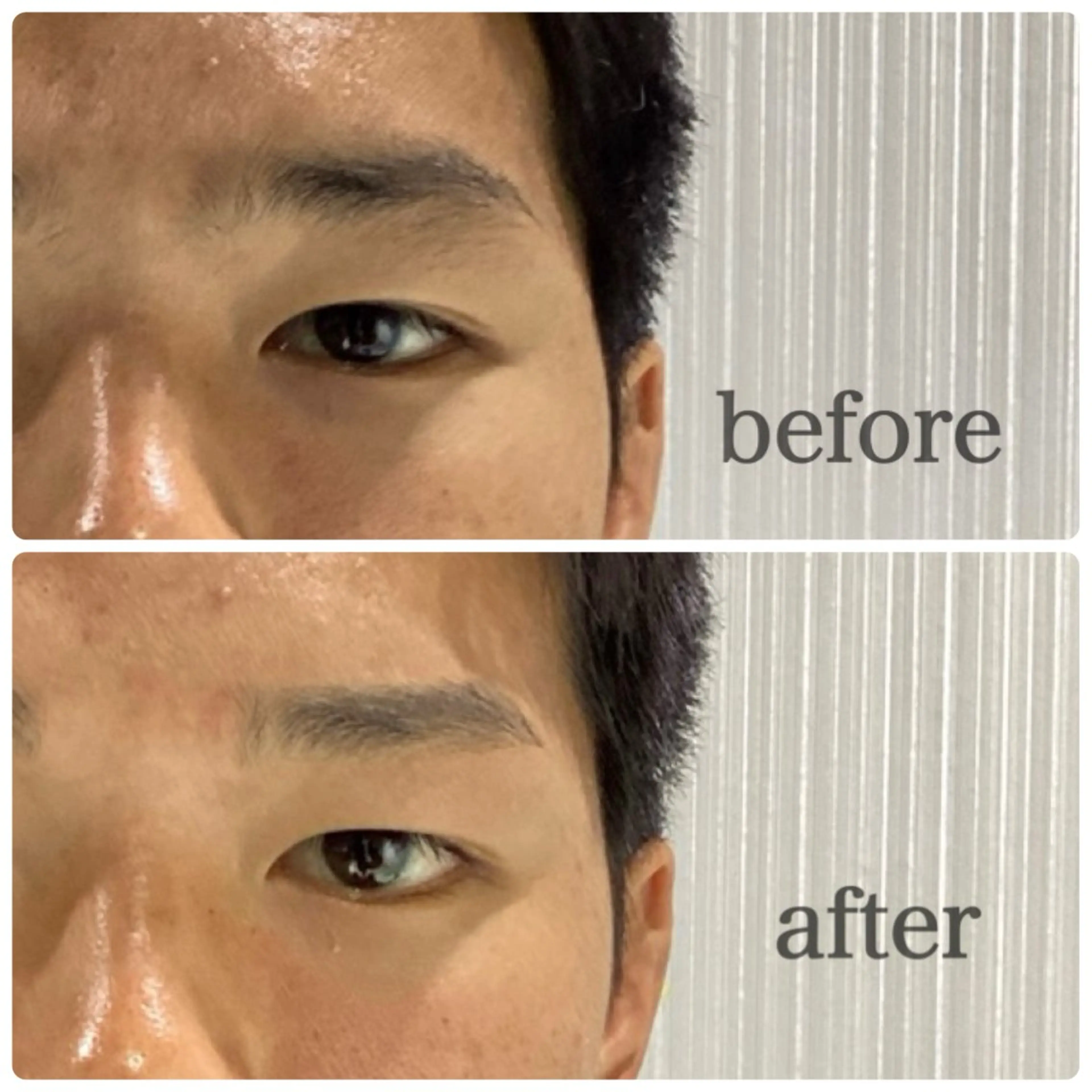 アイブロウ メンズ専用アイブロウサロンCREA所属・Fukunaga emiの眉毛・アイブロウイメージ