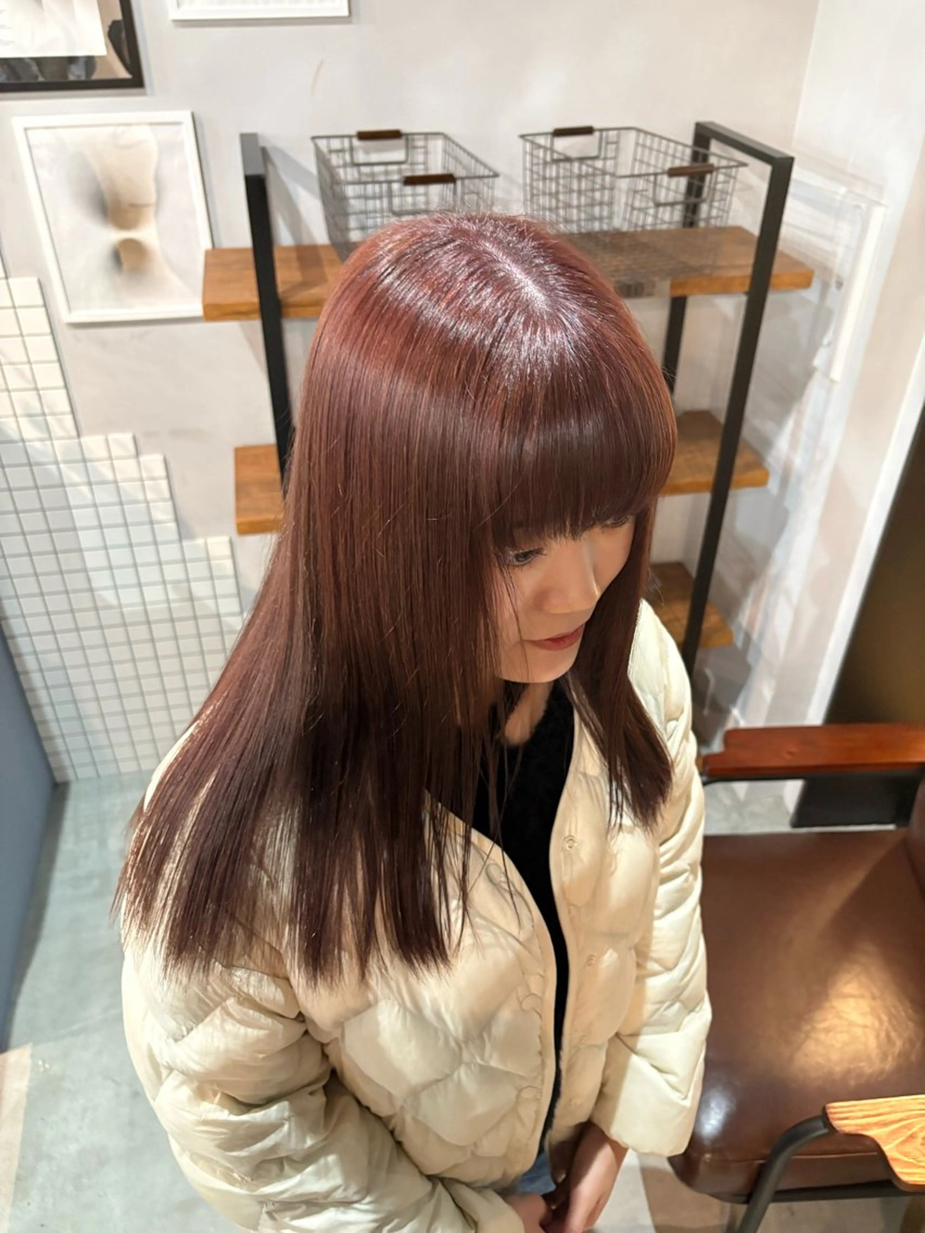 カラー 艶カラー / あおいのヘアスタイル