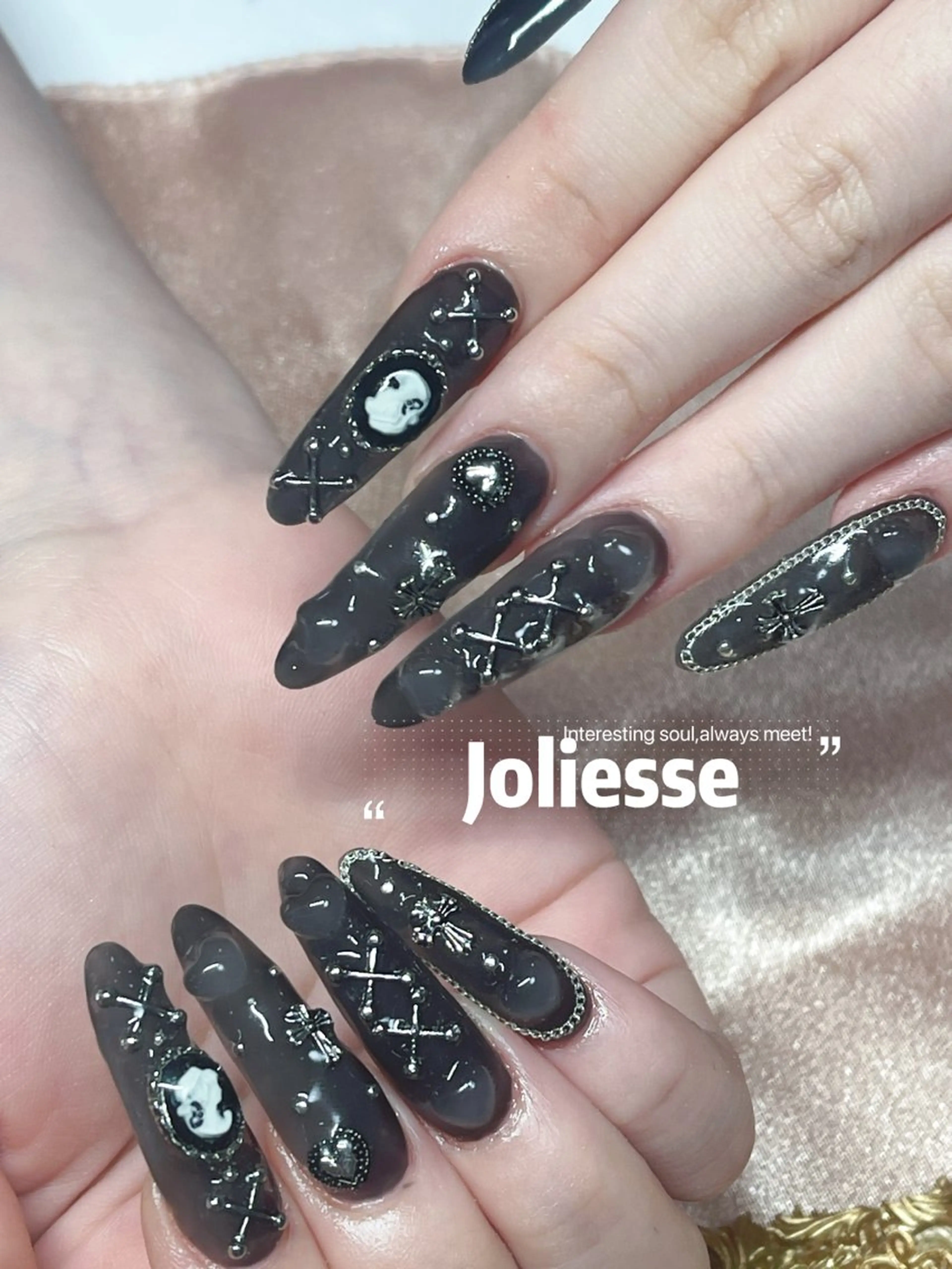 ネイル スカルプネイル Joliesse nail salonのネイルデザイン