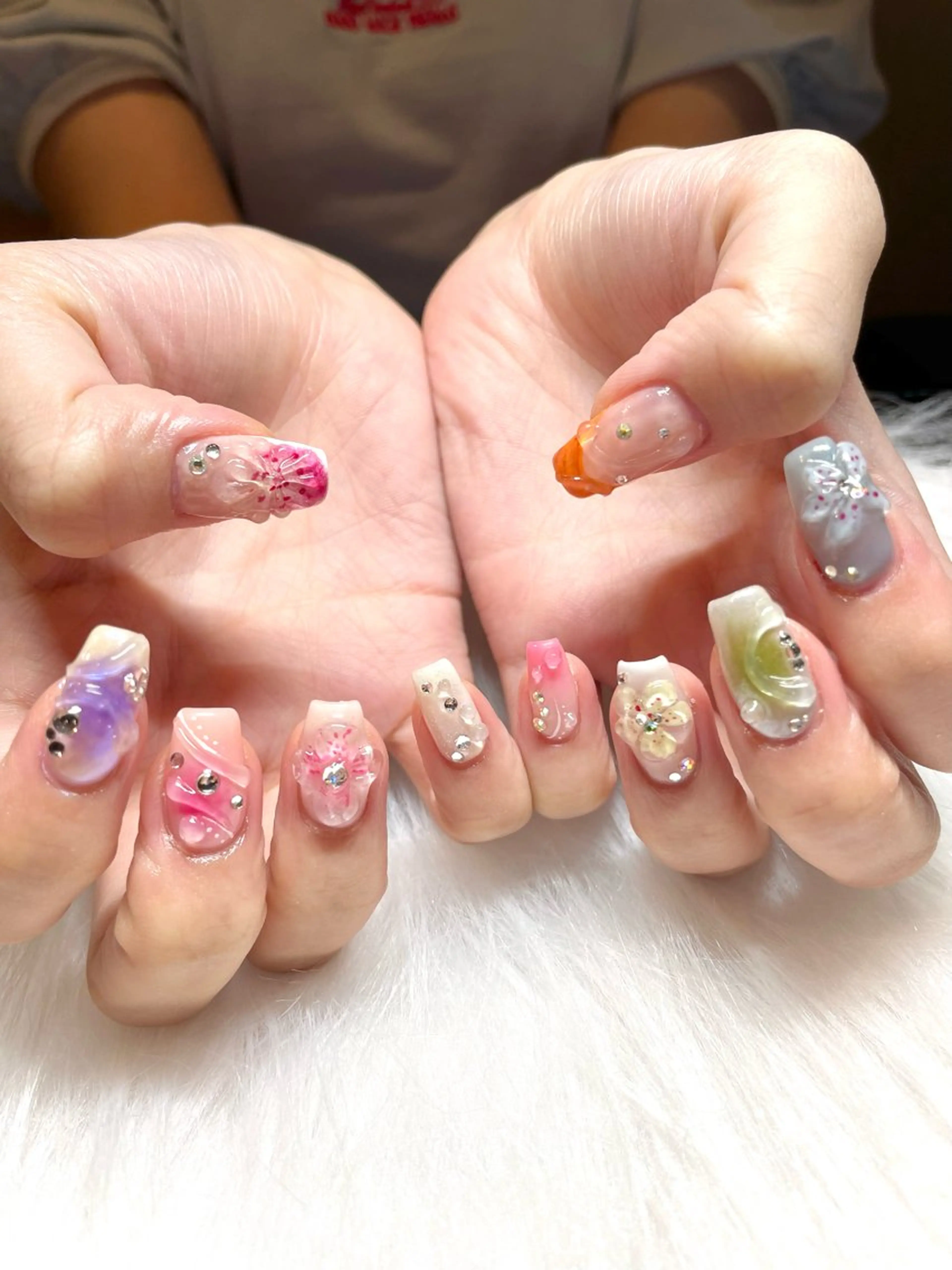 ネイル ハンドネイル Nail ヌシん家 AKANEのネイルデザイン