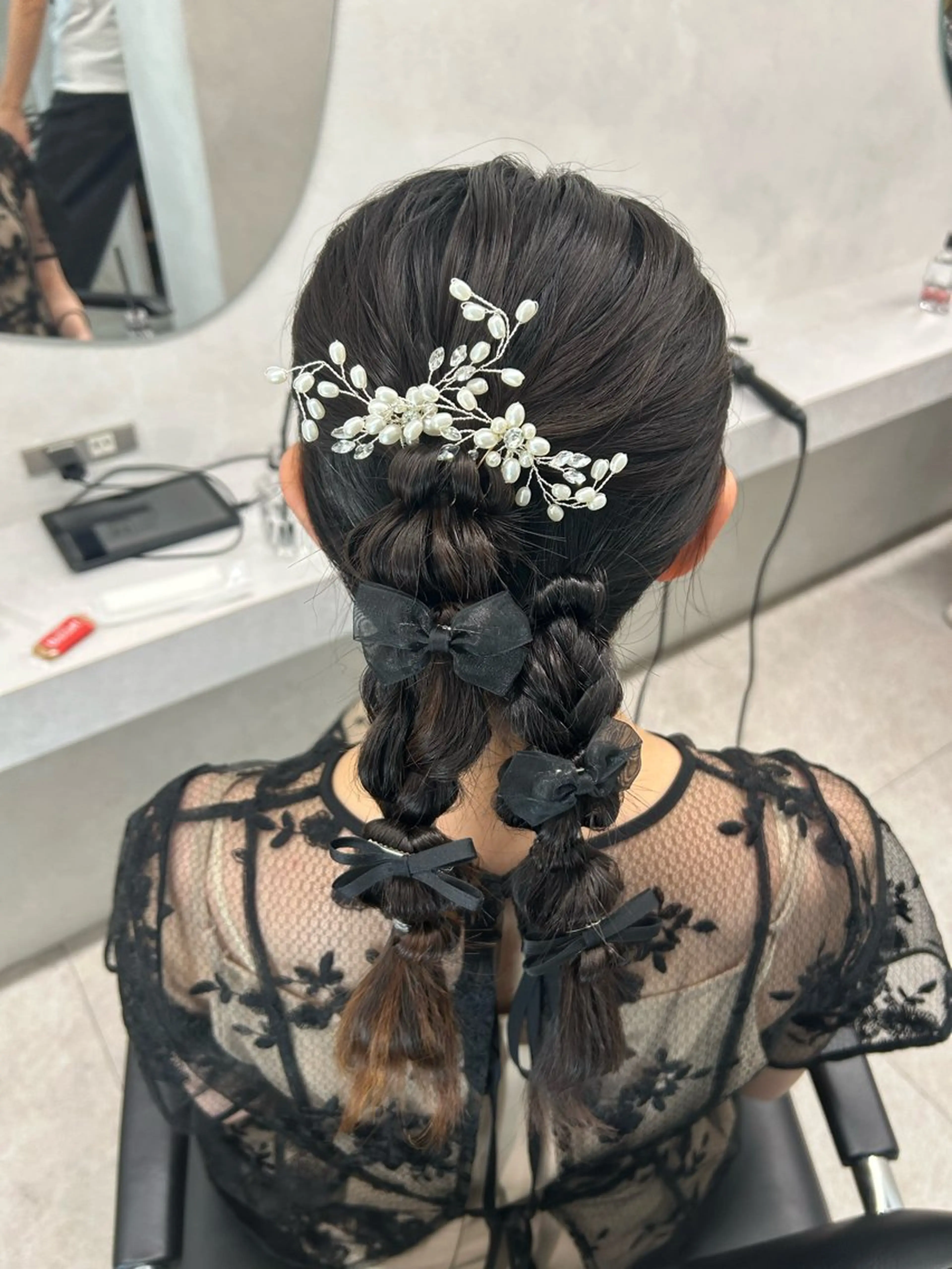 ロング ヘアアレンジ ヘアセット 🌷HARU 暖色/ヘアセット🫧のヘアスタイル