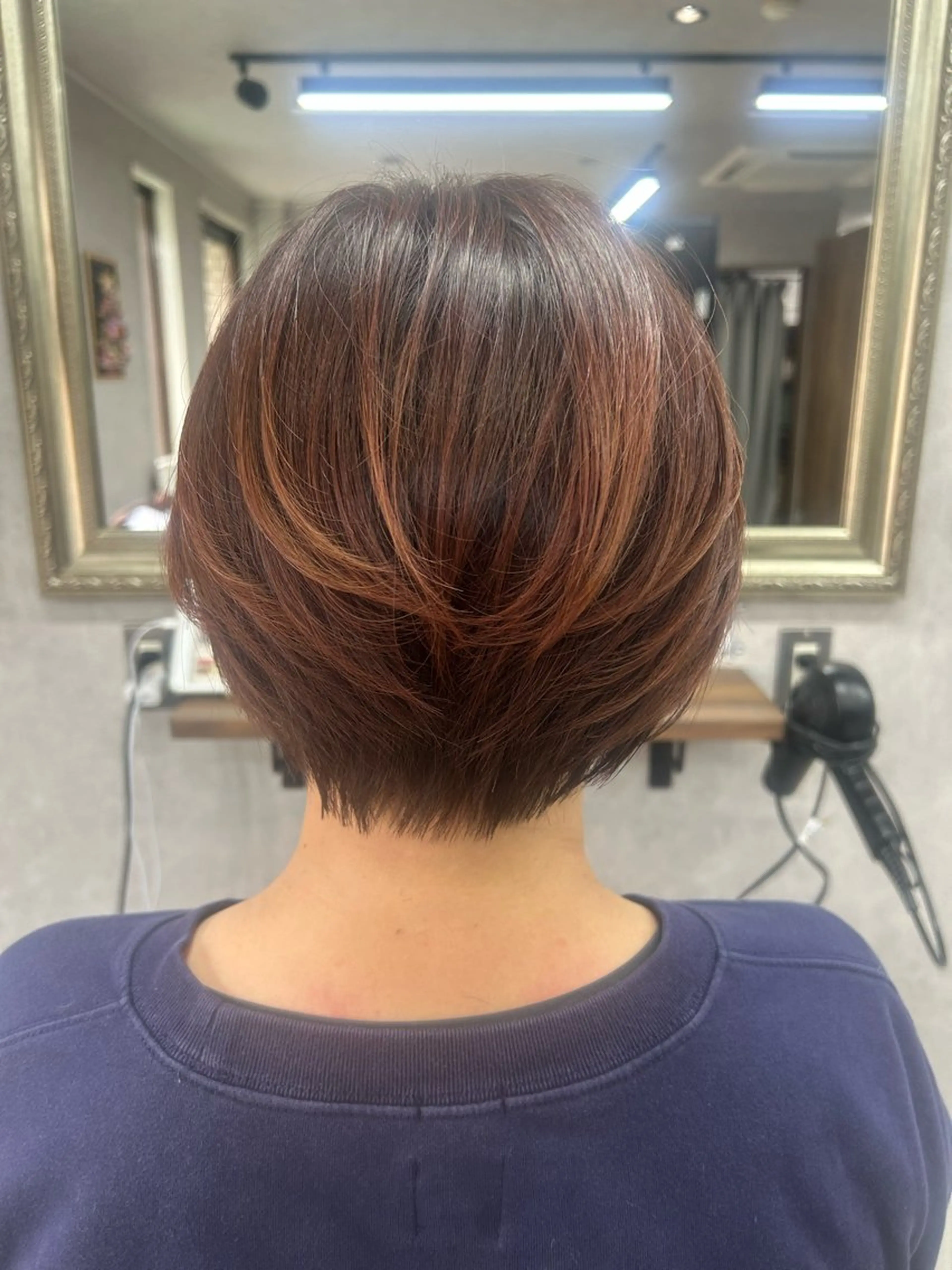 ショート カラー Lien 深井店のヘアスタイル