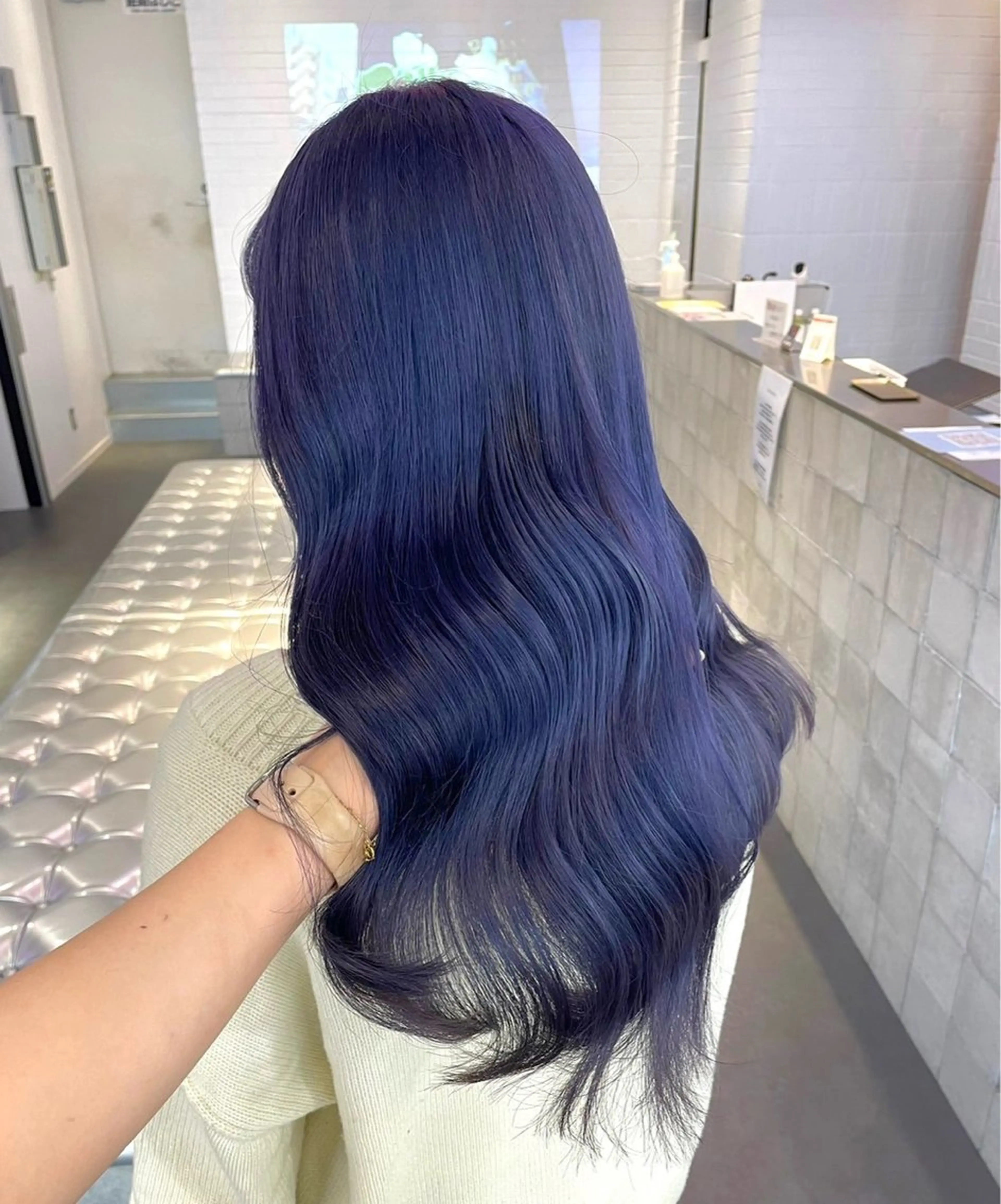 ロング カラー ヘアアレンジ カット ヘアカラー トリートメント 髪質改善・艶カラー・ ボブ・リクト💥のヘアスタイル