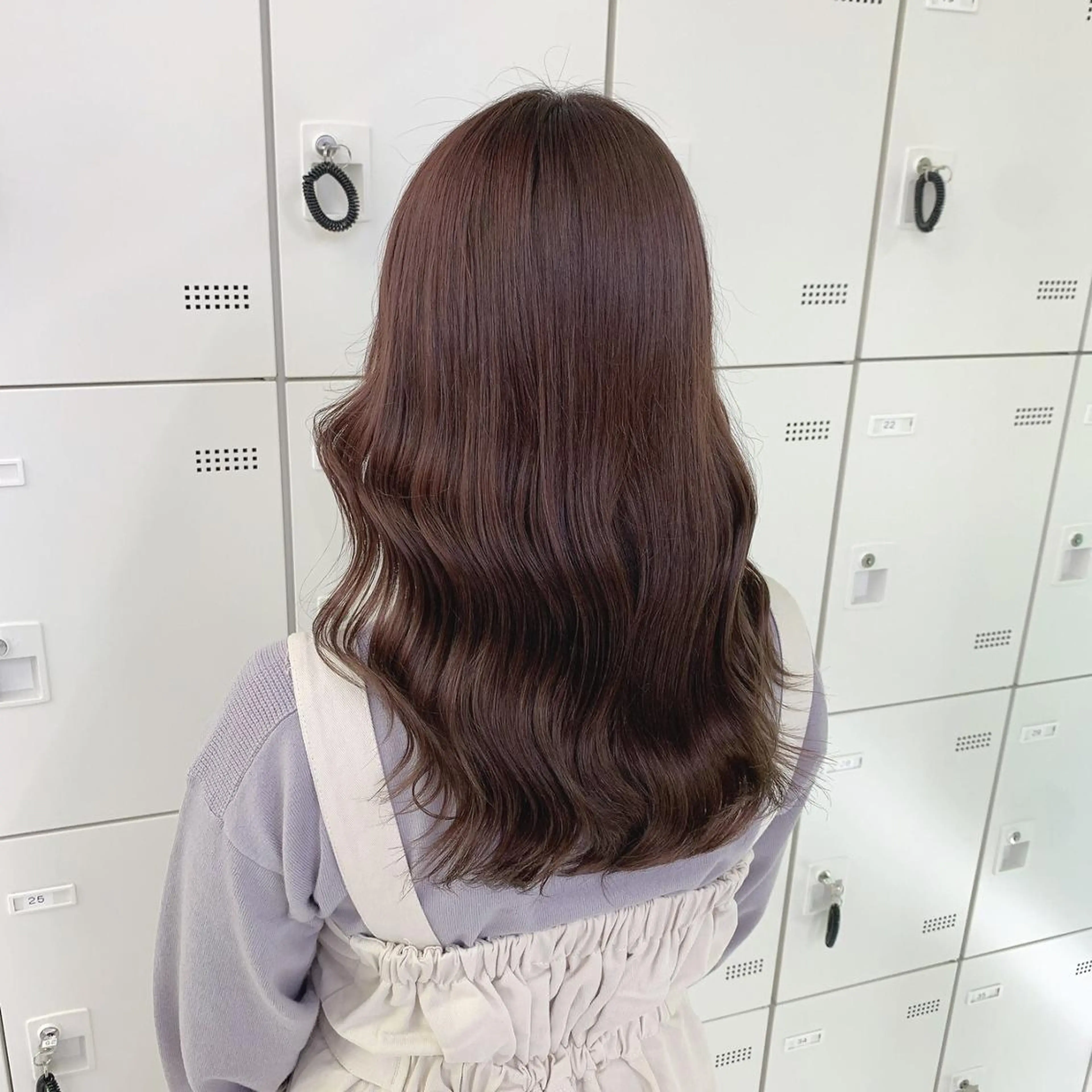 ロング カラー ヘアカラー トリートメント ヘアセット 愛され暖色♥️モテ 艶髪♥️りなのヘアスタイル