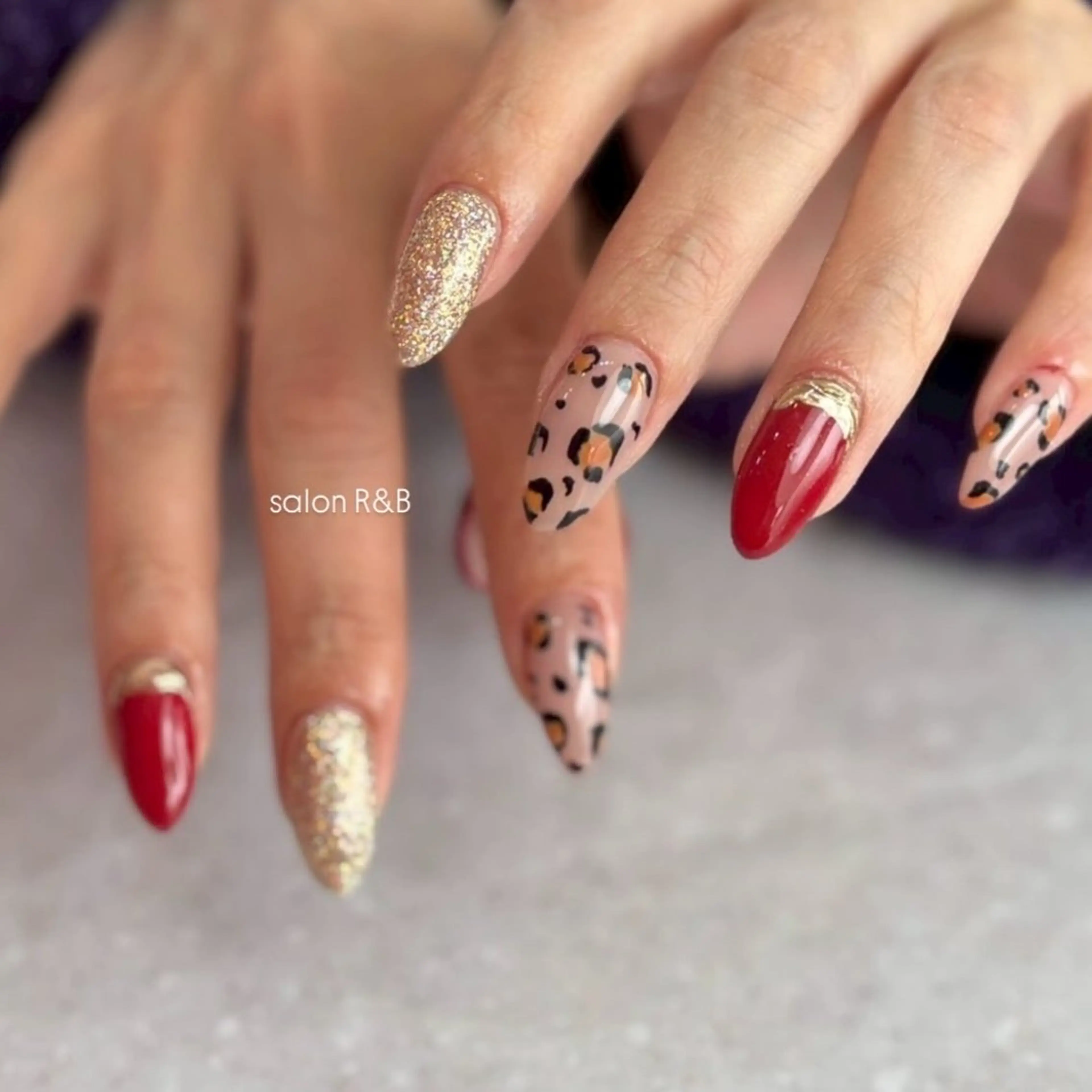 ネイル ハンドネイル salon R&B所属・salon R&B Jr.ネイリストのネイルデザイン