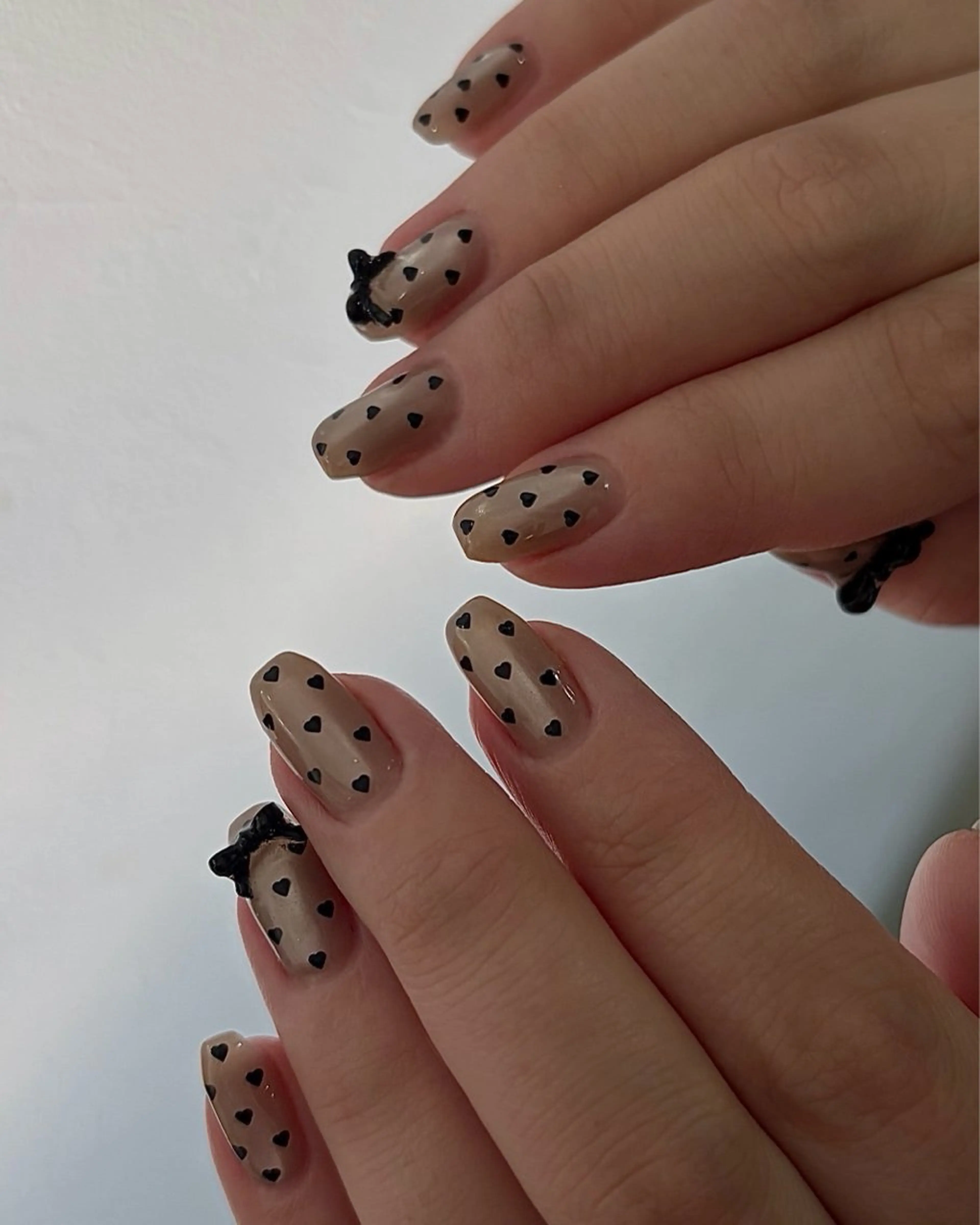 〔オフ無料・ケア込み〕Handオーダーネイル¥12100→¥9900の写真