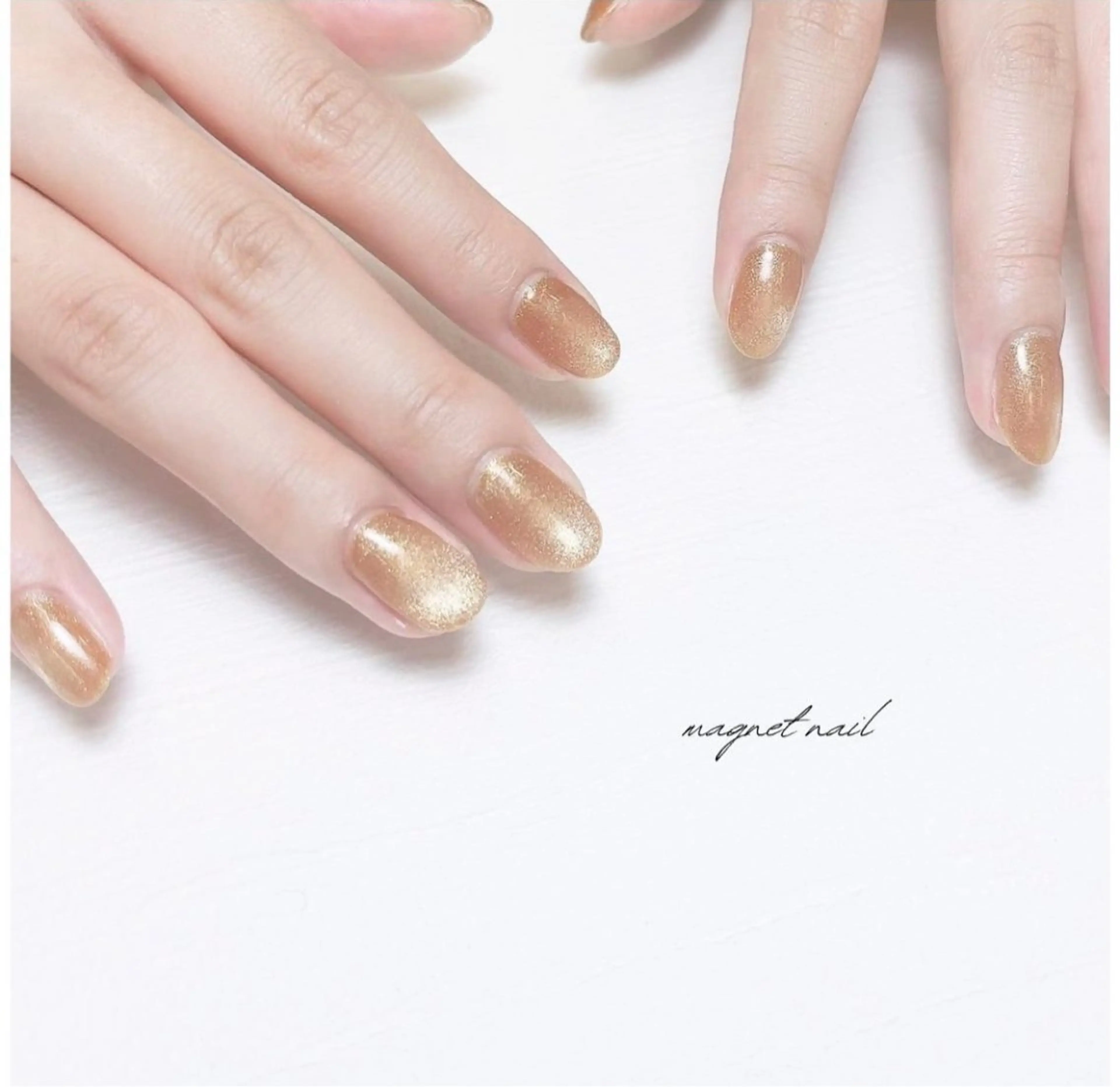 練習モデル募集❕マグネットネイル オフなし 6600円の写真