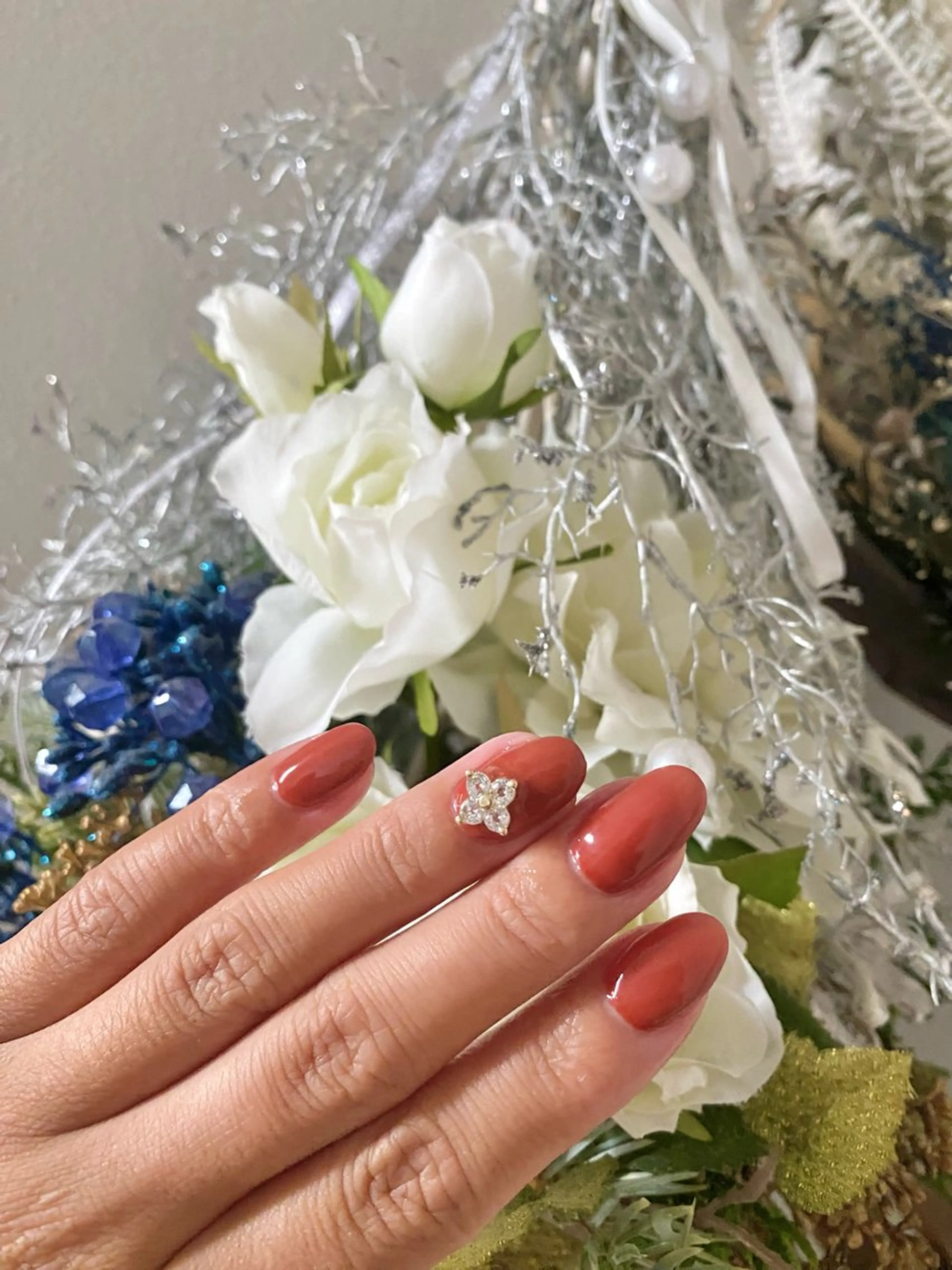 ネイル 韓国ネイル ワンカラーネイル シンプルネイル ワンホンネイル ハンドネイル ëmma nail_ by chulaのネイルデザイン