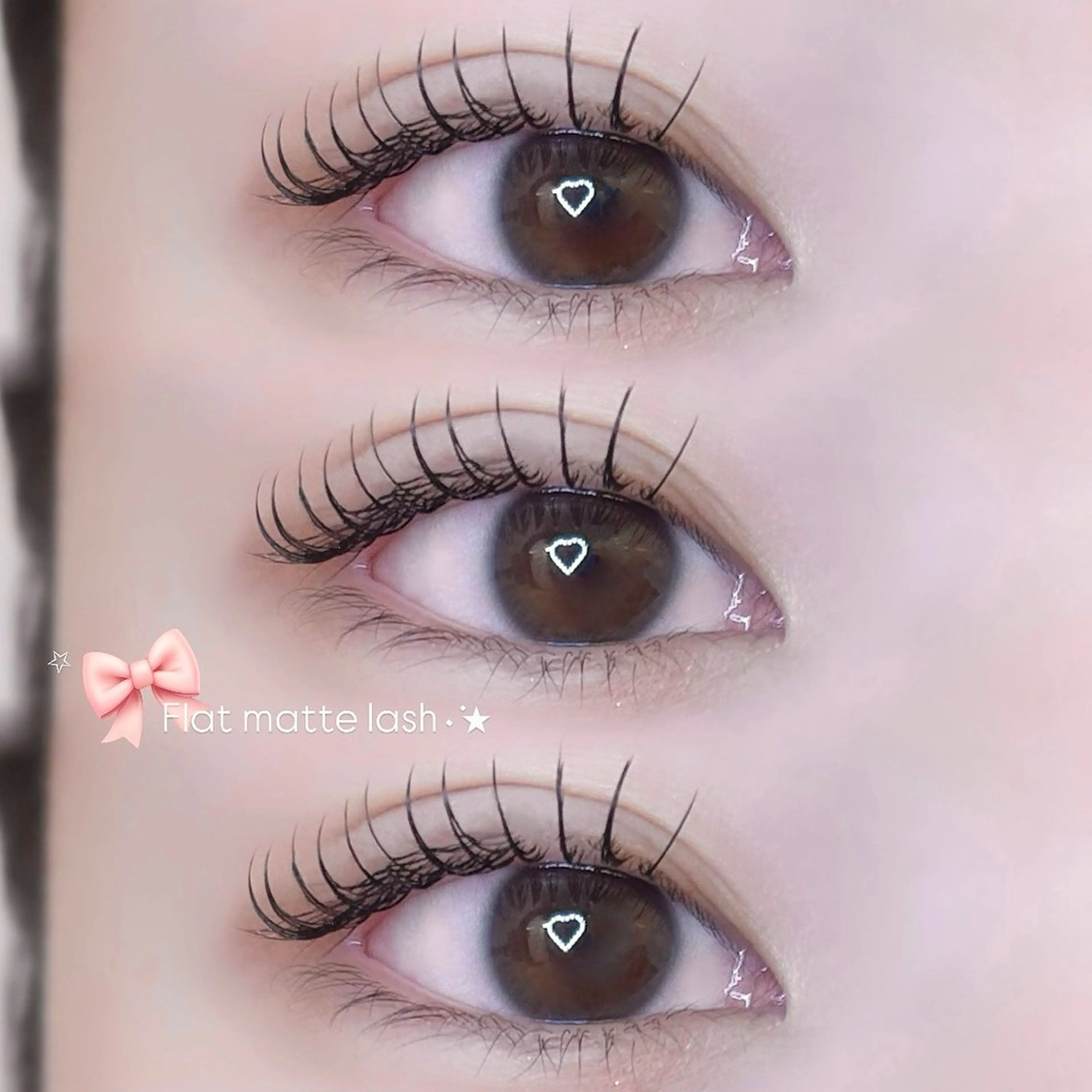 マツエク・マツパ Dカール フラットラッシュ kurumi🍒◝✩ /amii新宿のマツエク・マツパデザイン