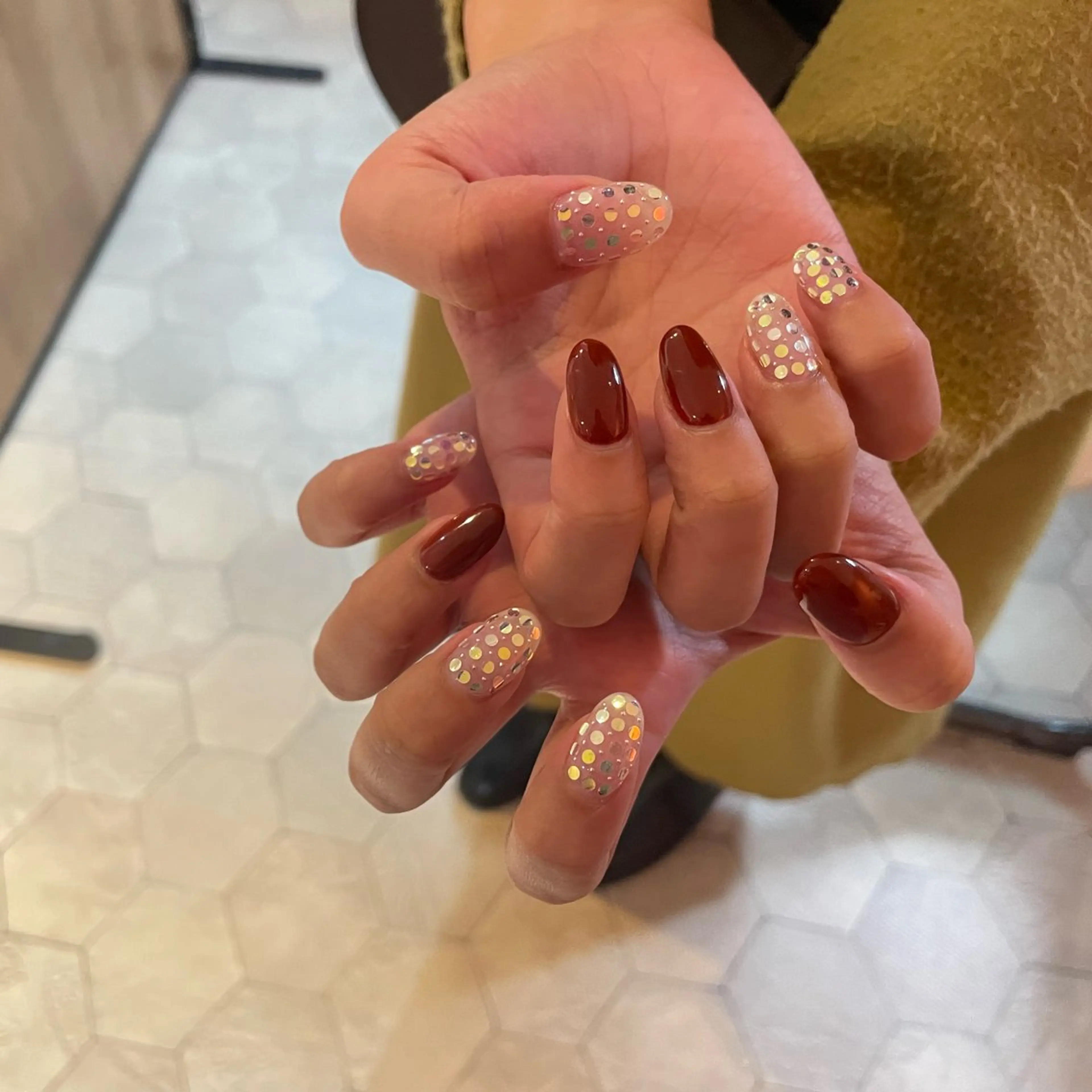 ネイル ハンドネイル 金村 遥奈のネイルデザイン