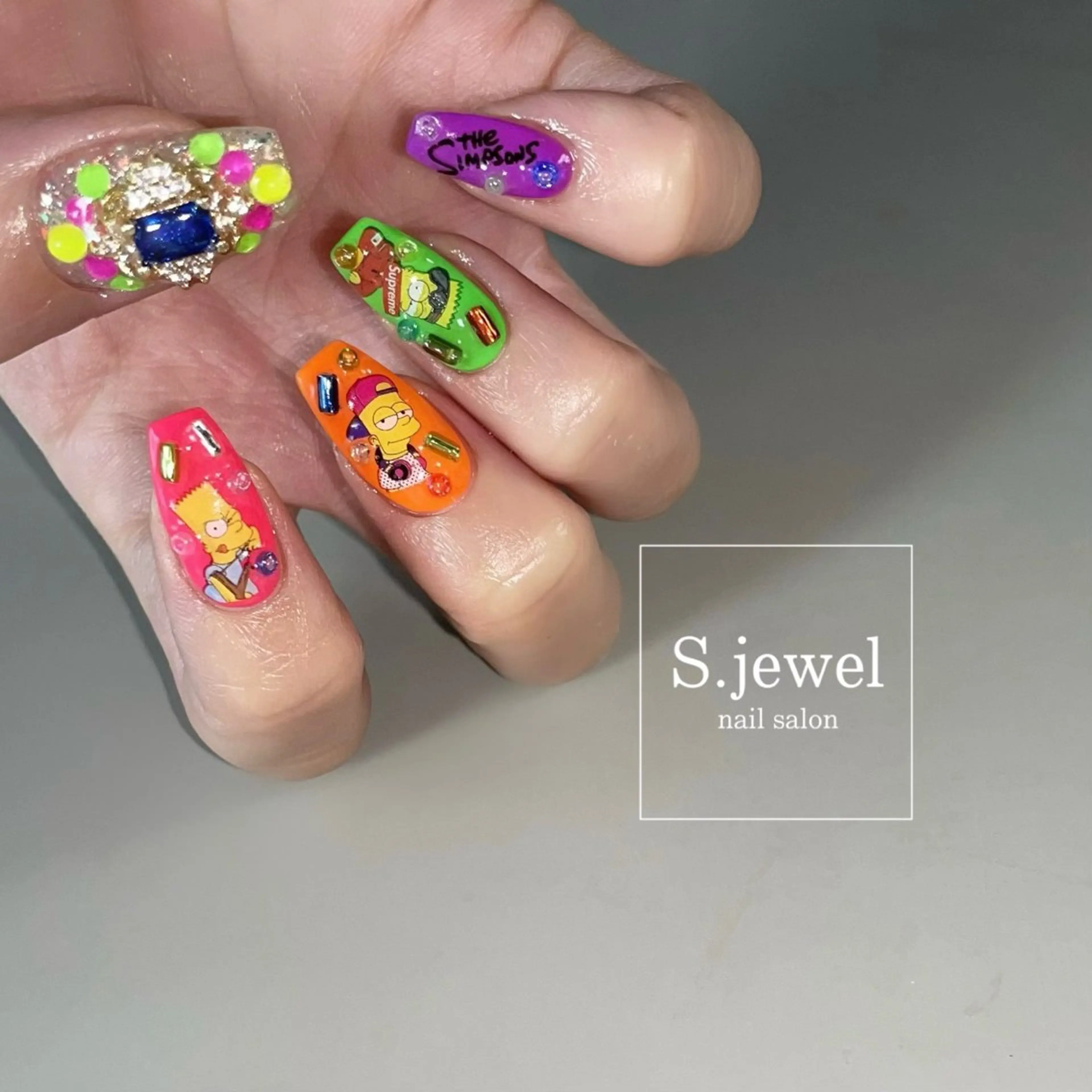 ネイル S♡JEWEL所属・S. JEWELのネイルデザイン