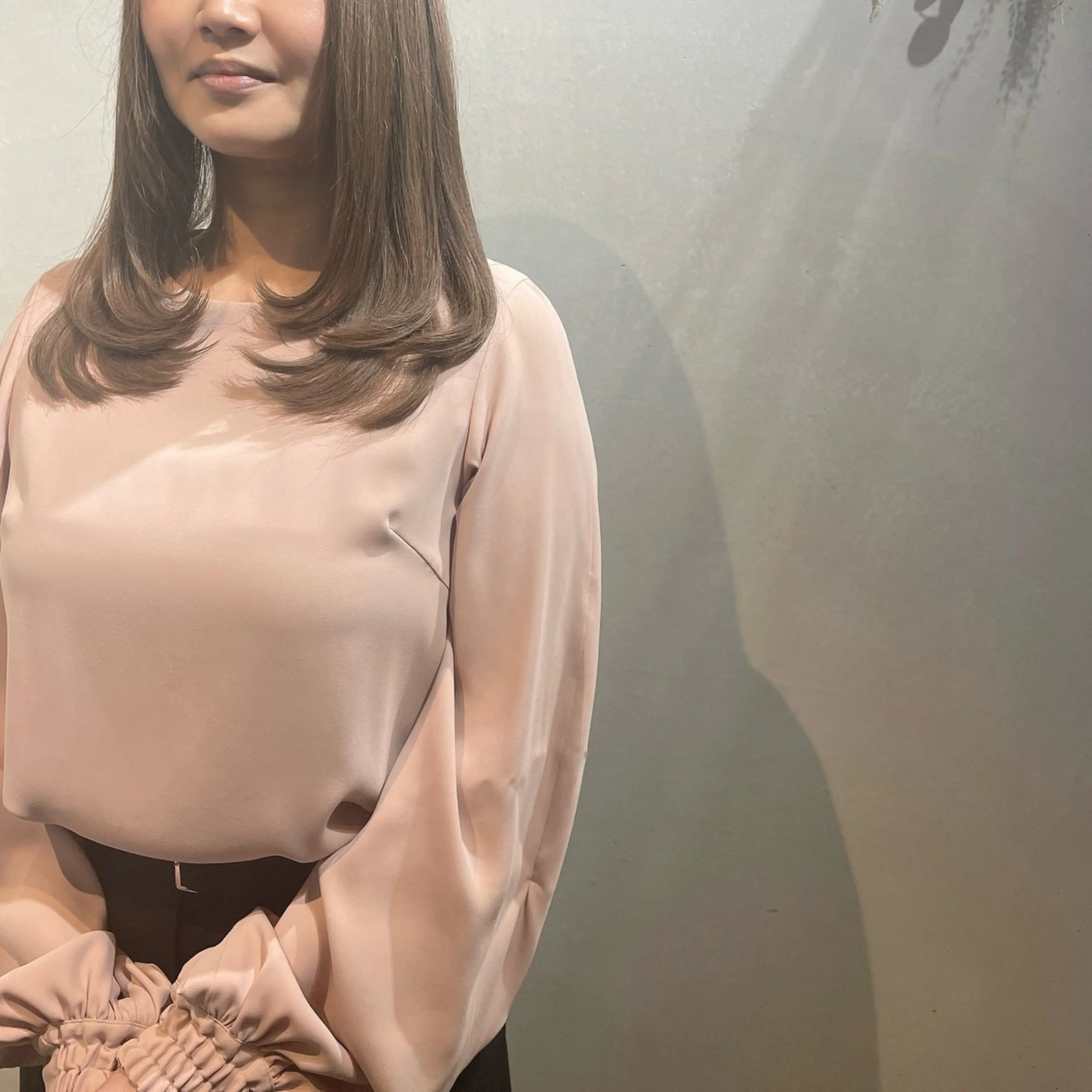 セミロング レイヤーカット mizuki/ レイヤー/四条烏丸のヘアスタイル