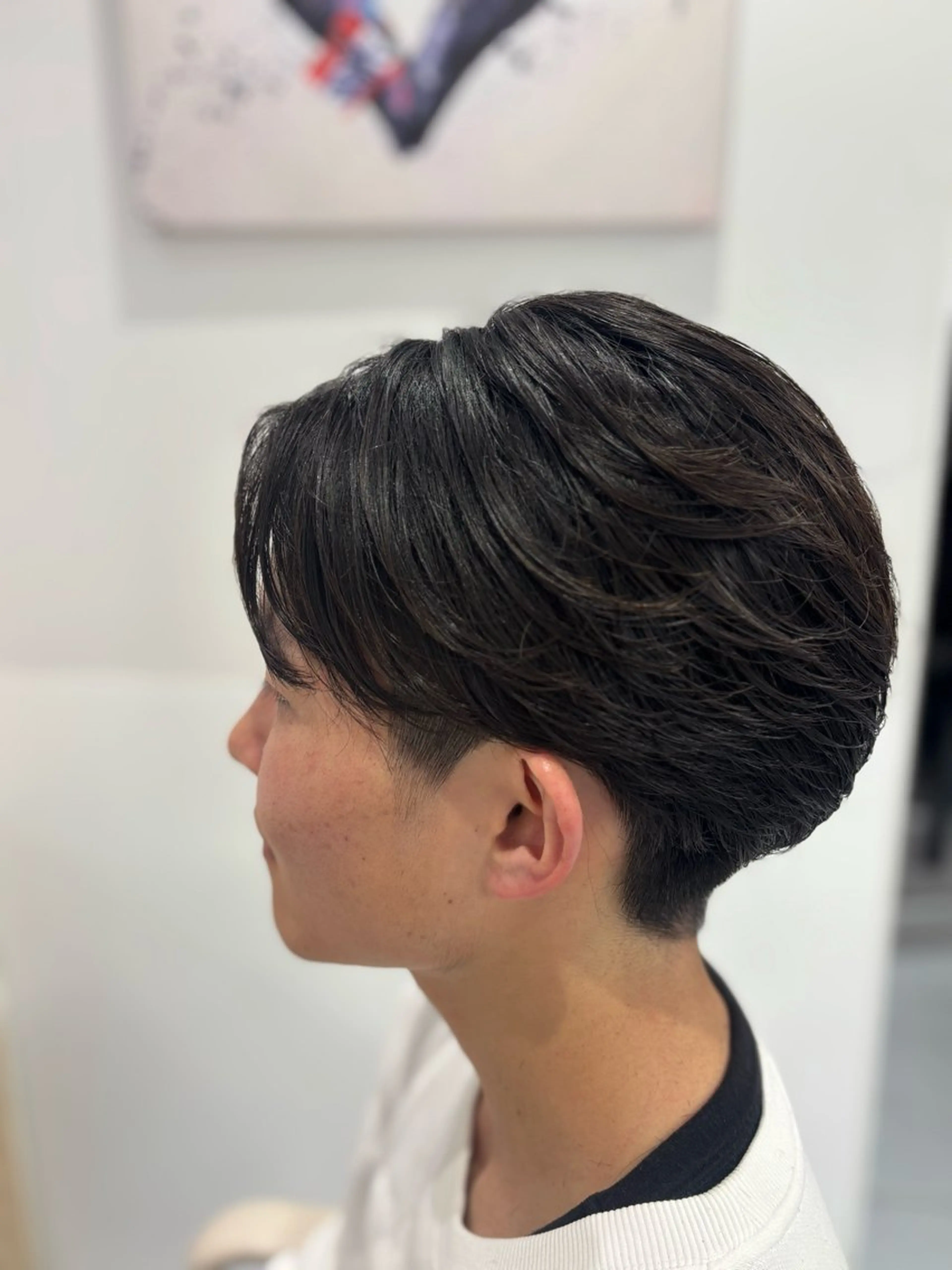 メンズ カット パーマ メンズ特化韓国風 パーマスタイル/りんのヘアスタイル
