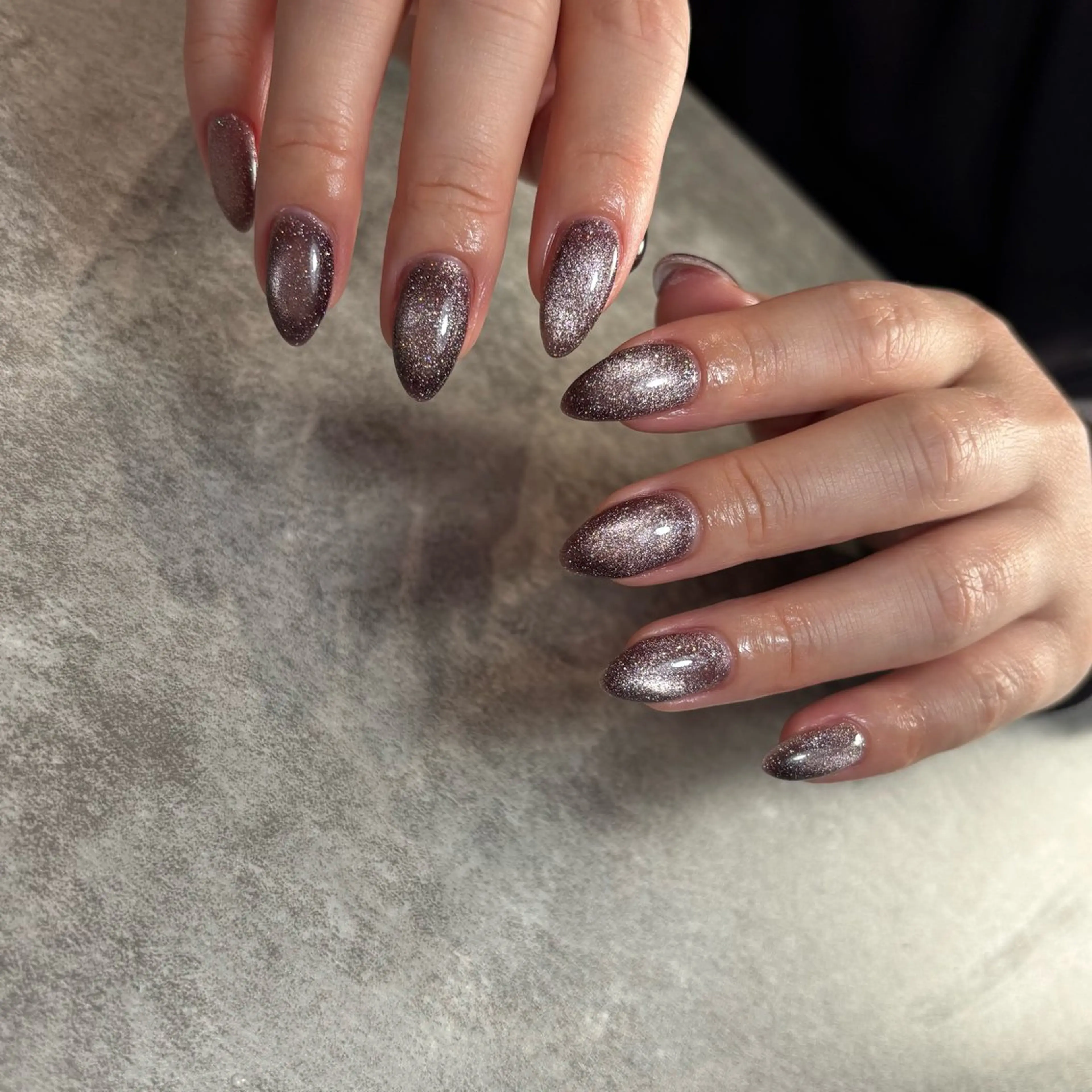 ネイル ハンドネイル nagaoフィルイン パラジェル長さだしのネイルデザイン