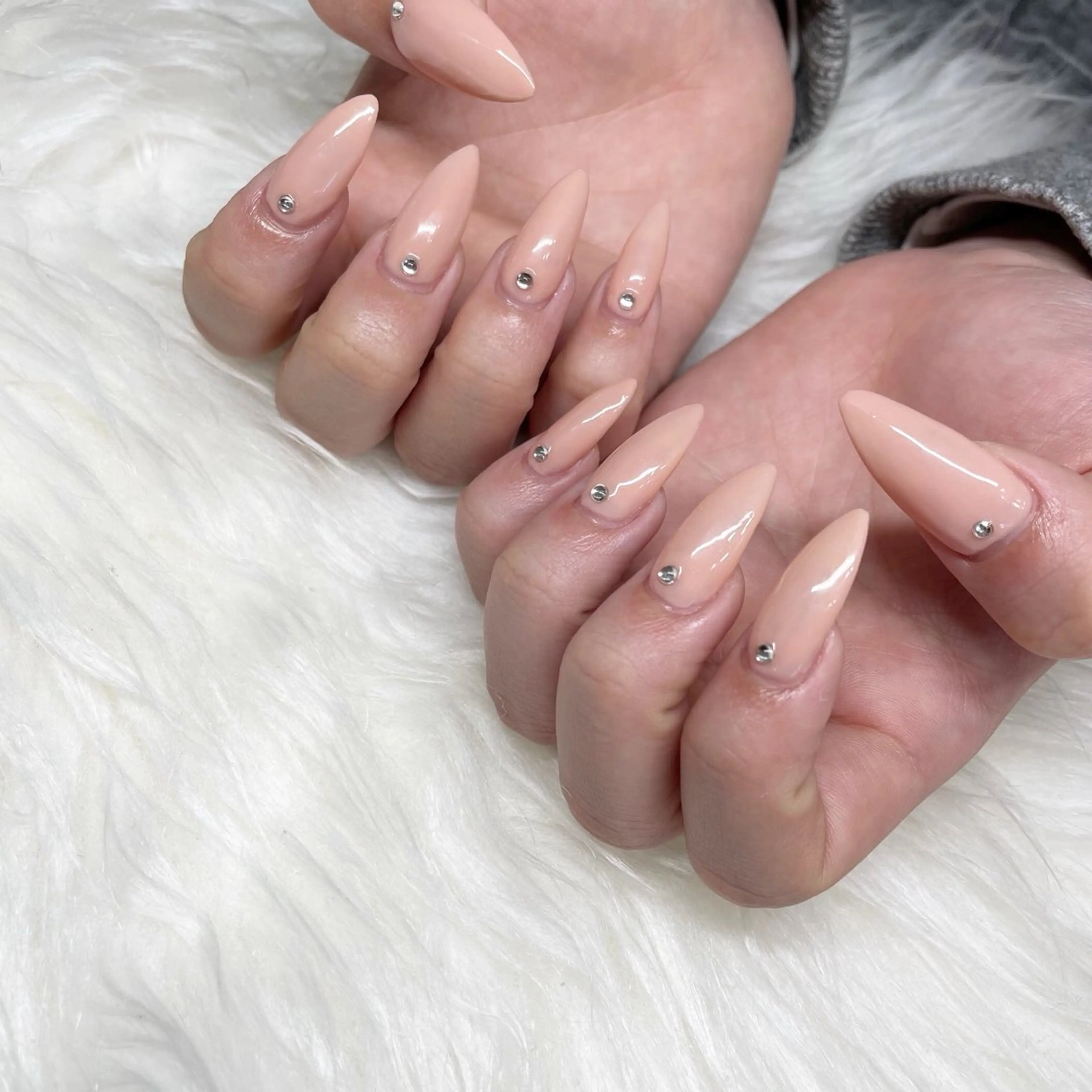 ロング see love gritterのネイルデザイン