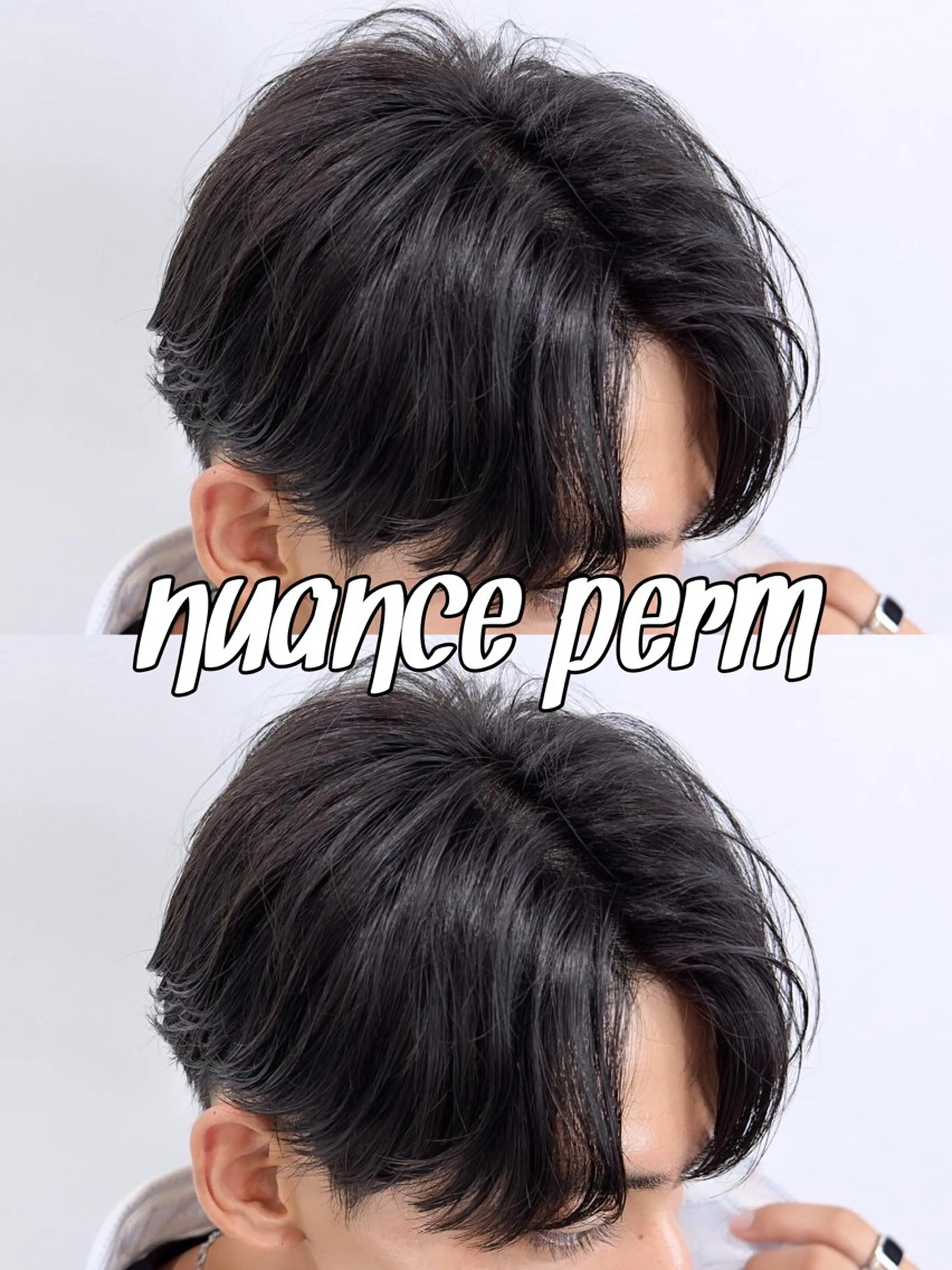 ショート パーマ メンズ パーマ/ダブルカラー ブリーチ⭐️海斗のヘアスタイル