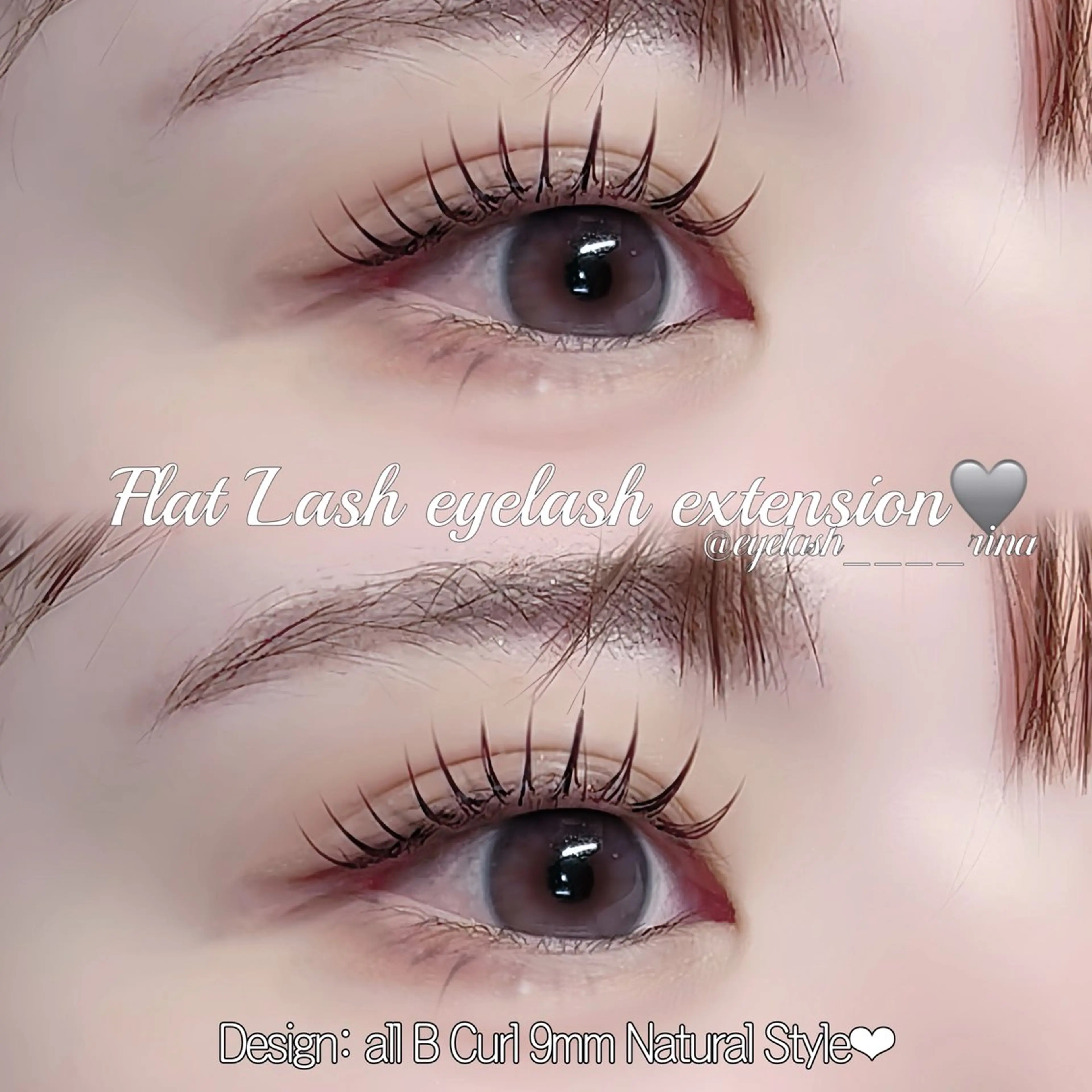 【🆕平日25歳以下限定！】フラットラッシュ100本​〜​🤍⟡.·の写真