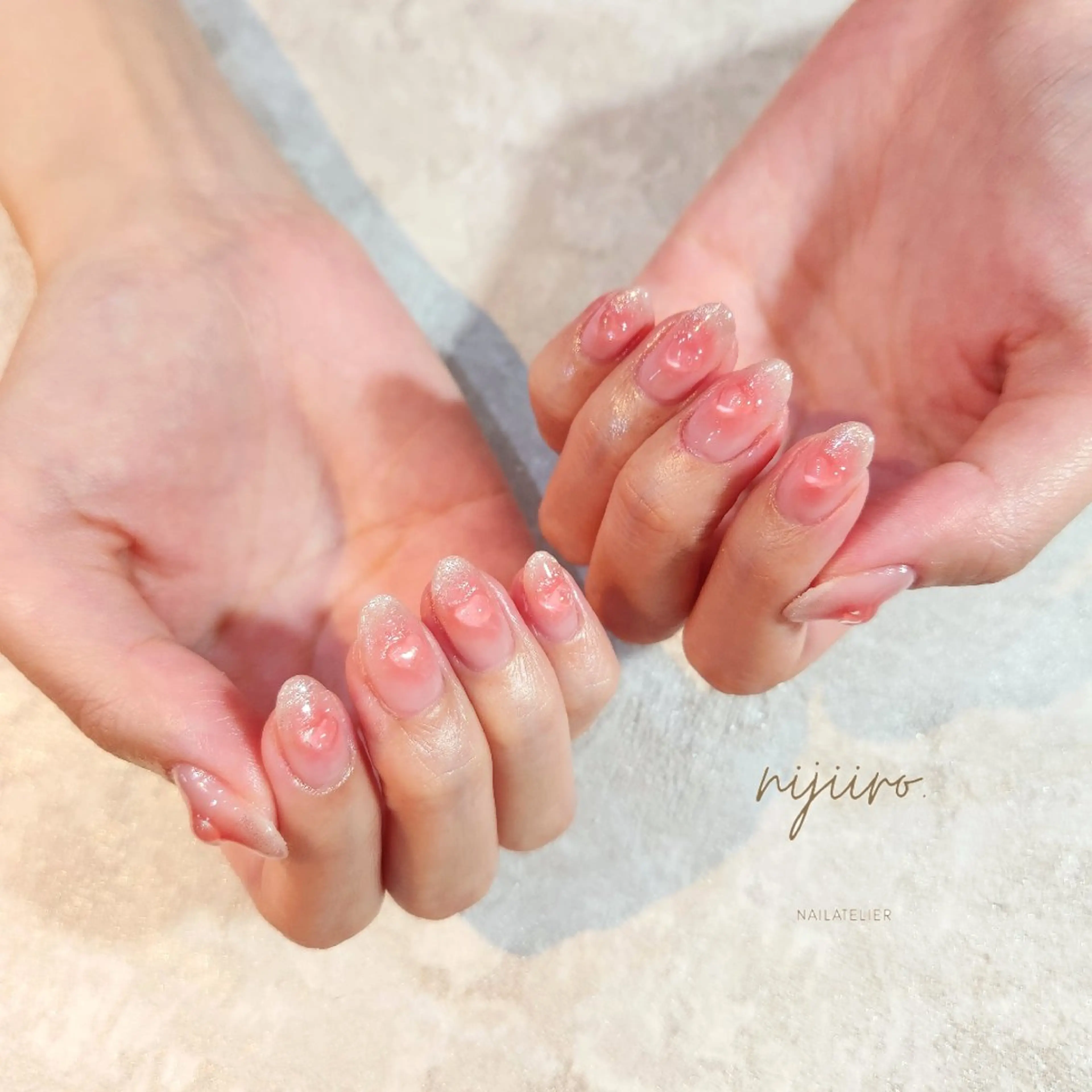 ネイル ハンドネイル nailatelier nijiiro.所属・nijiiro🌈 サトウのネイルデザイン