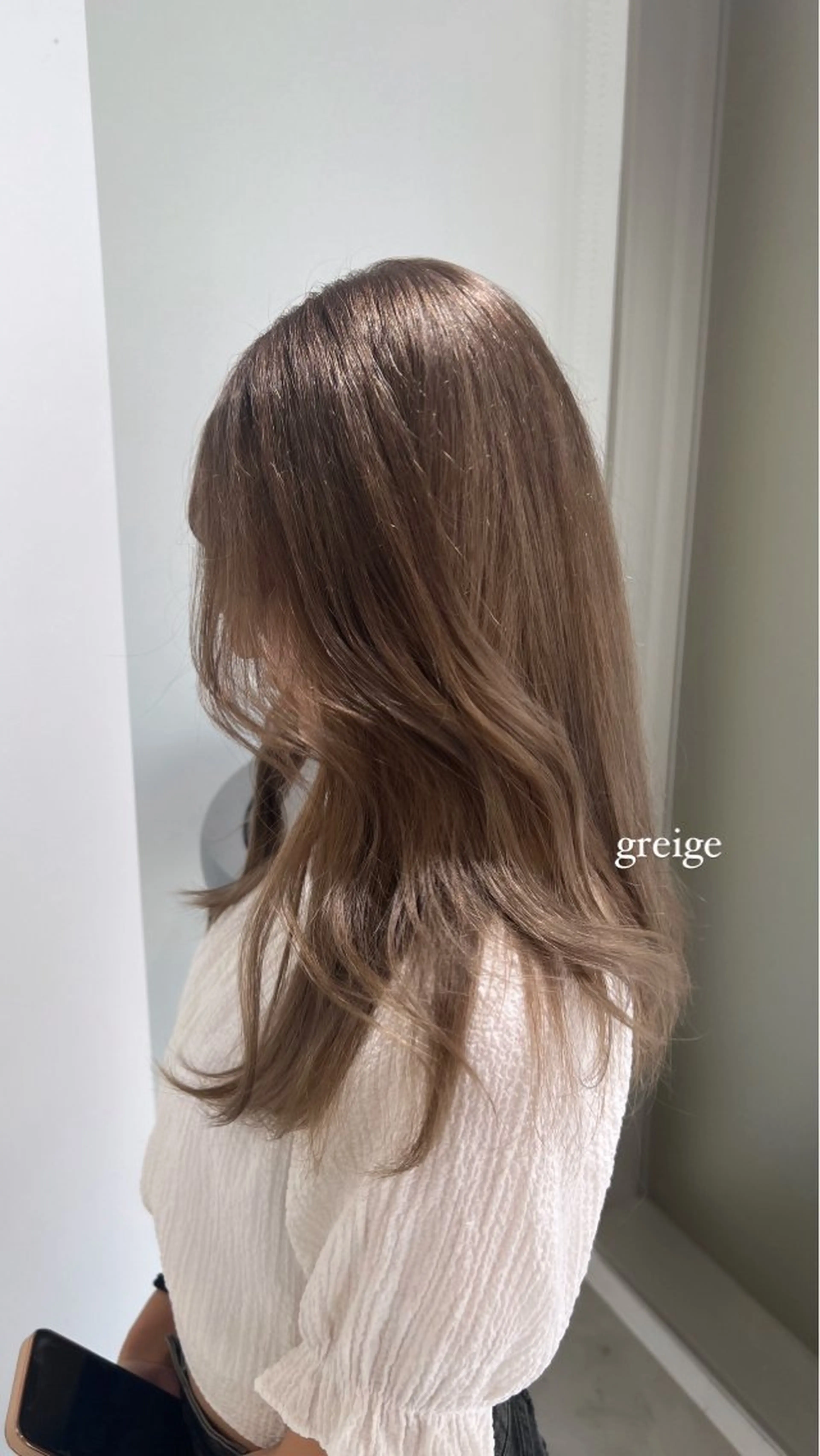 ロング カラー EIGHT　樹梨 ／韓国ヘア🩶のヘアスタイル