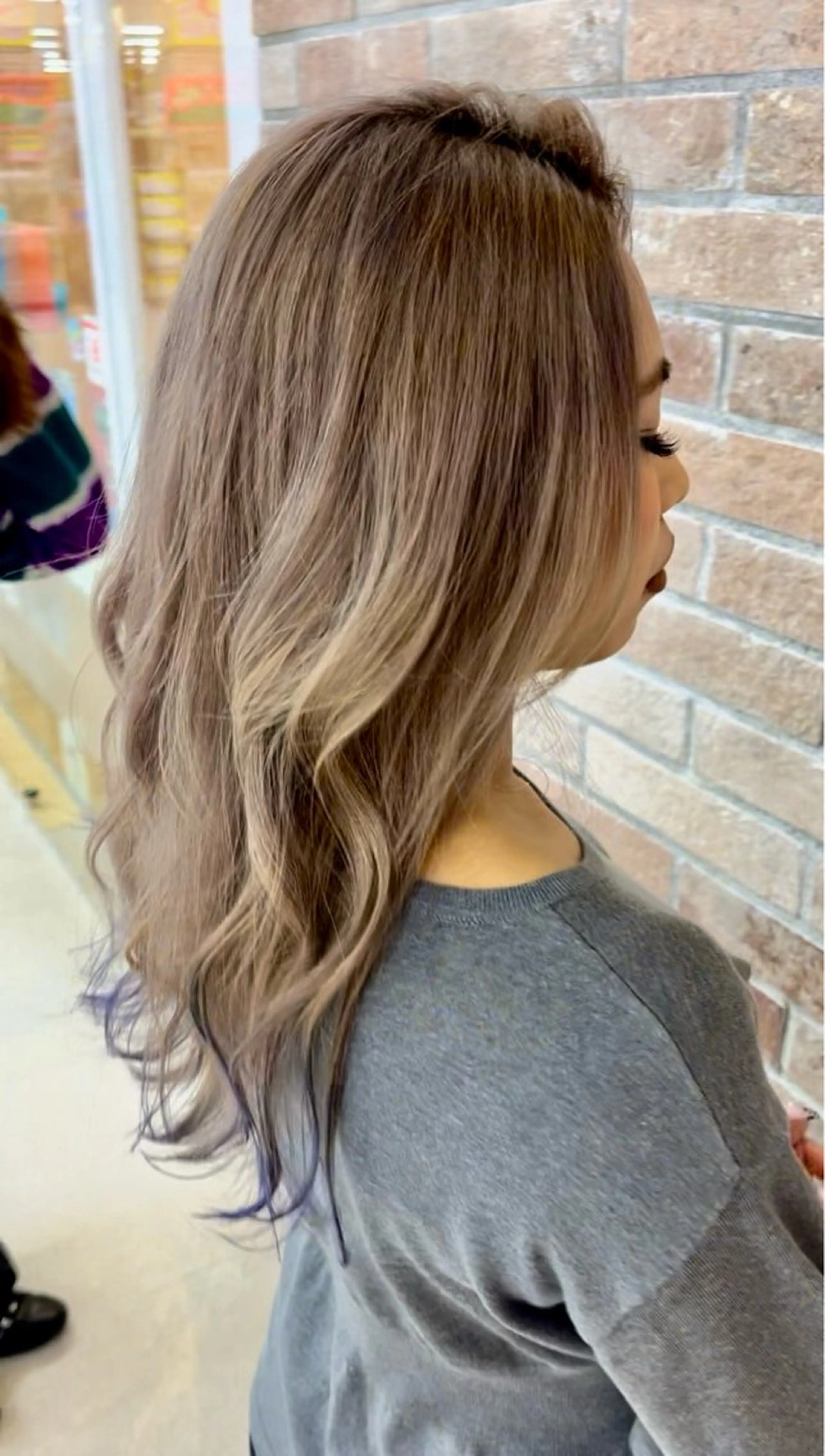 ロング カラー メンズカット／パーマ 牛尾丈のヘアスタイル