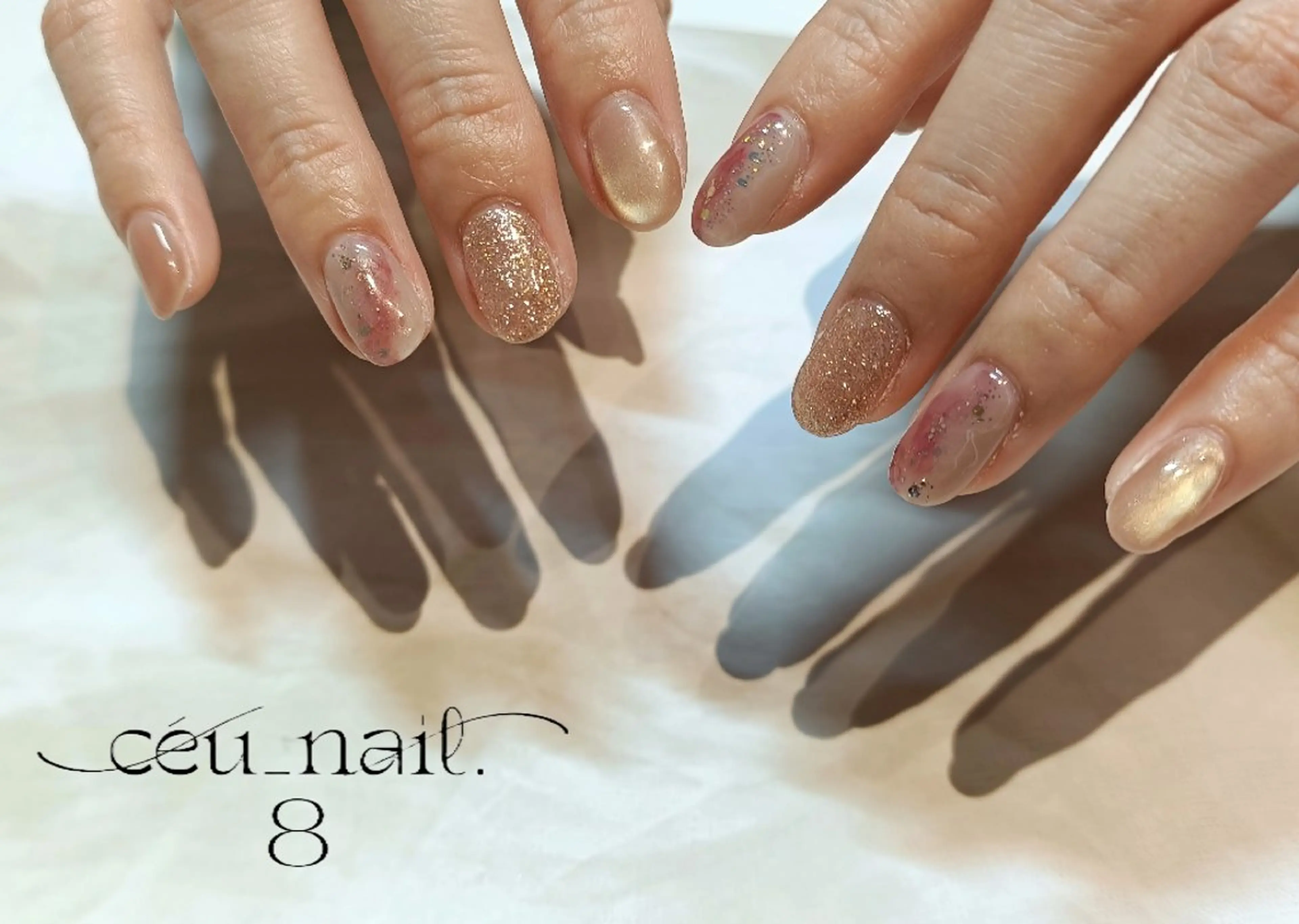 ネイル アートネイル ハンドネイル ceu_nail.8所属・céu_nail.8 Kikoのネイルデザイン