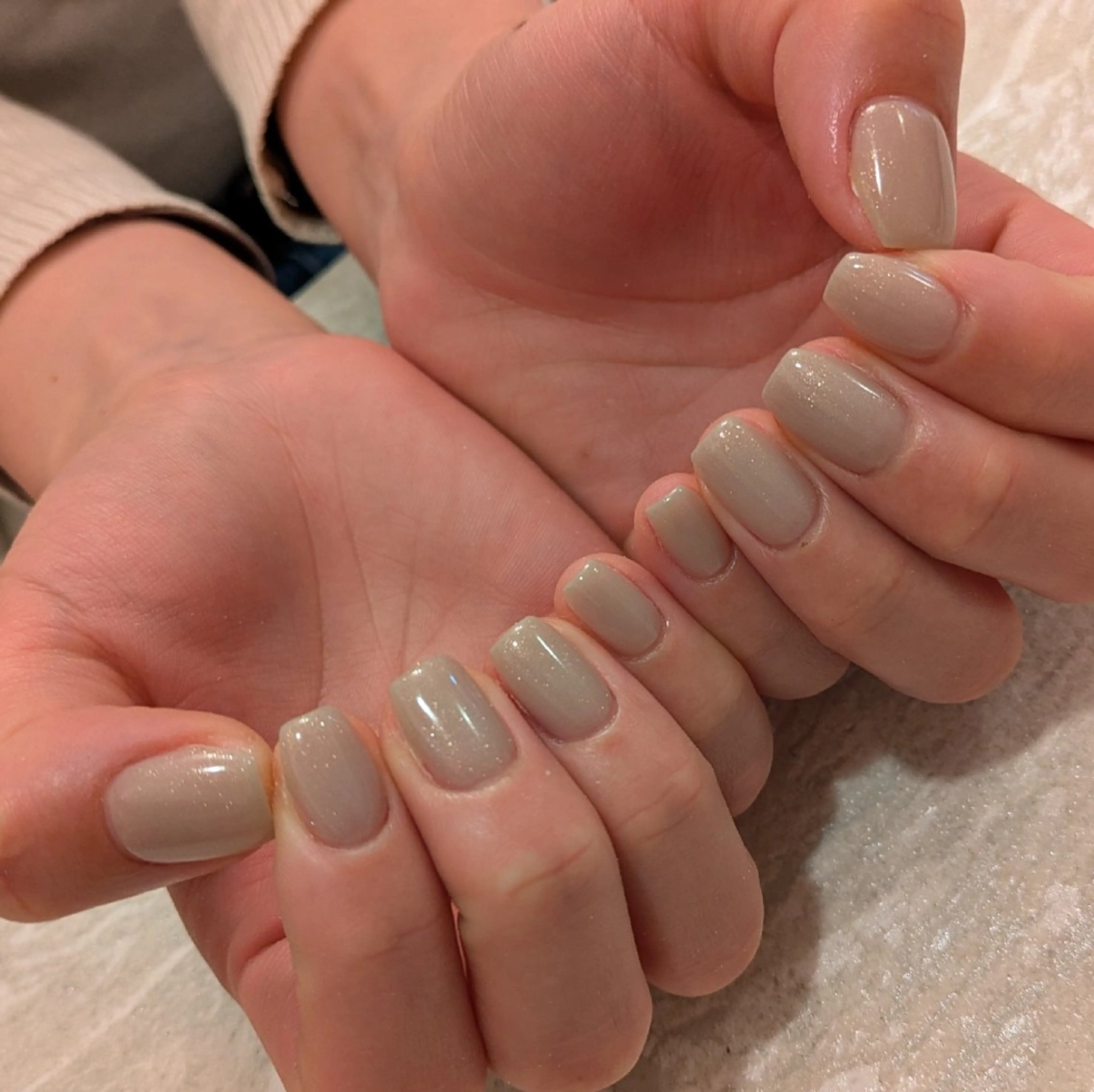 ネイル ワンカラーネイル ジェヌインネイル 河内のネイルデザイン