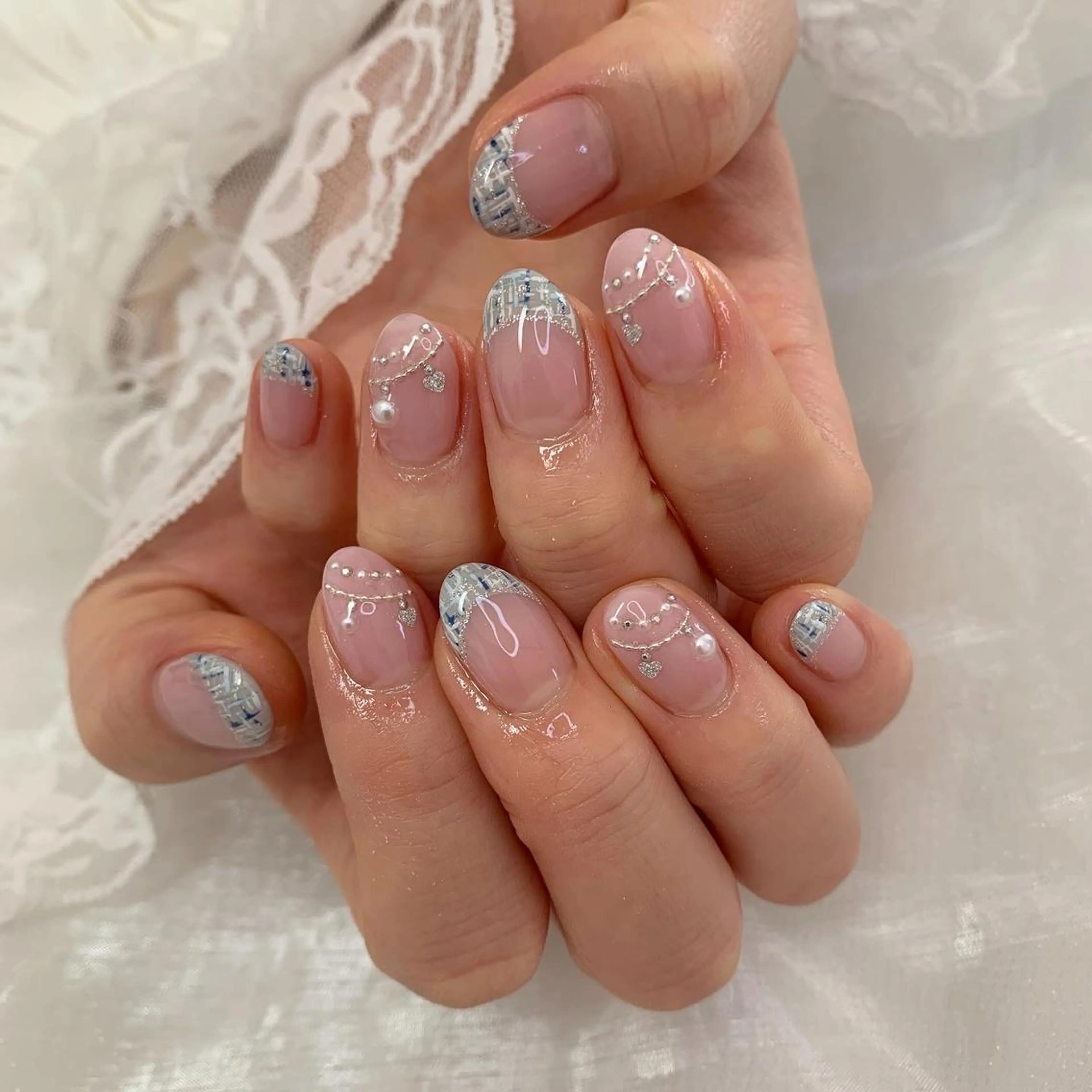 ネイル ハンドネイル La neige* yuki 🥯🍑のネイルデザイン