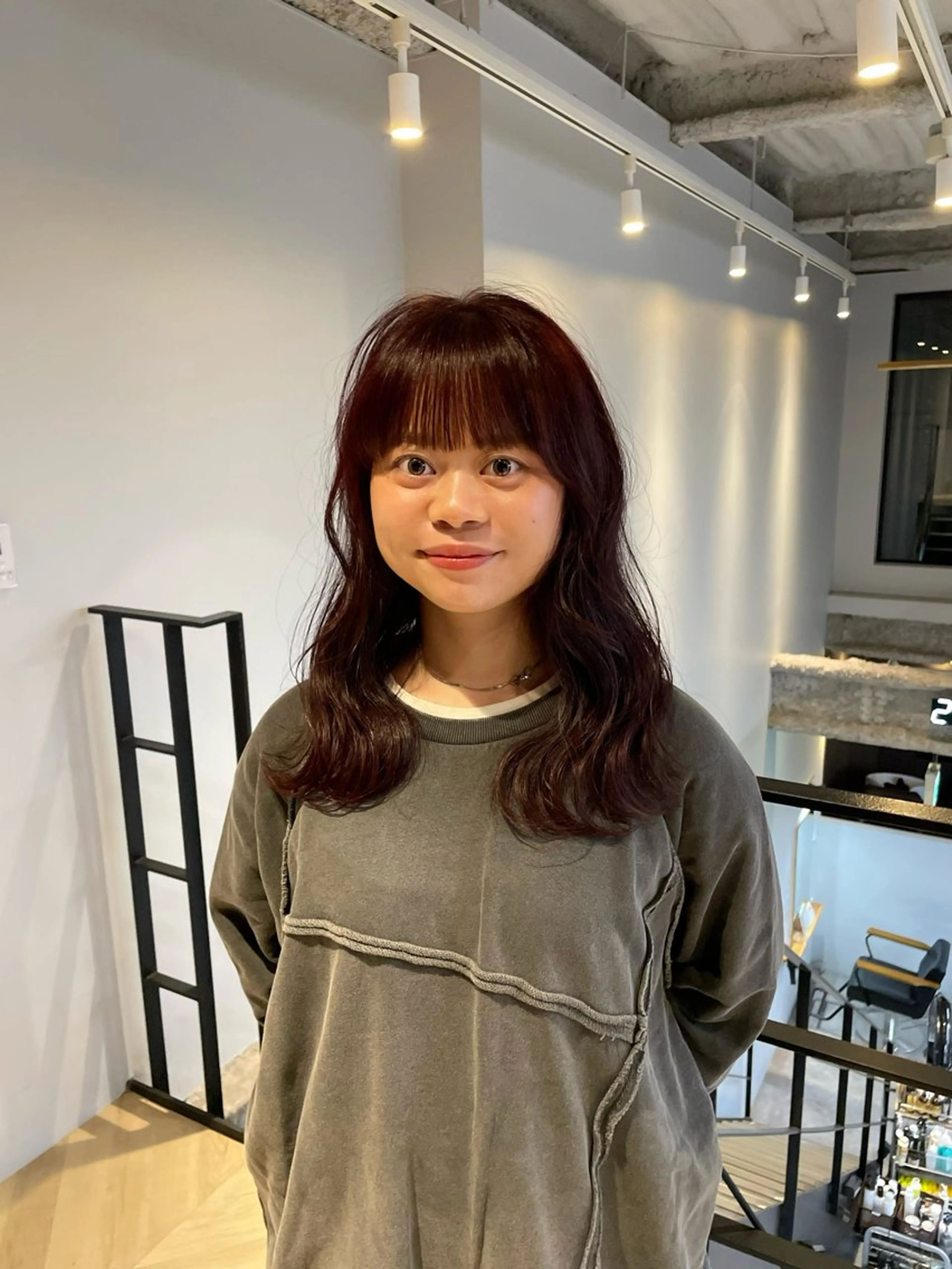 カラー RIKO / ICI 伏見/カラーモデル/のヘアスタイル