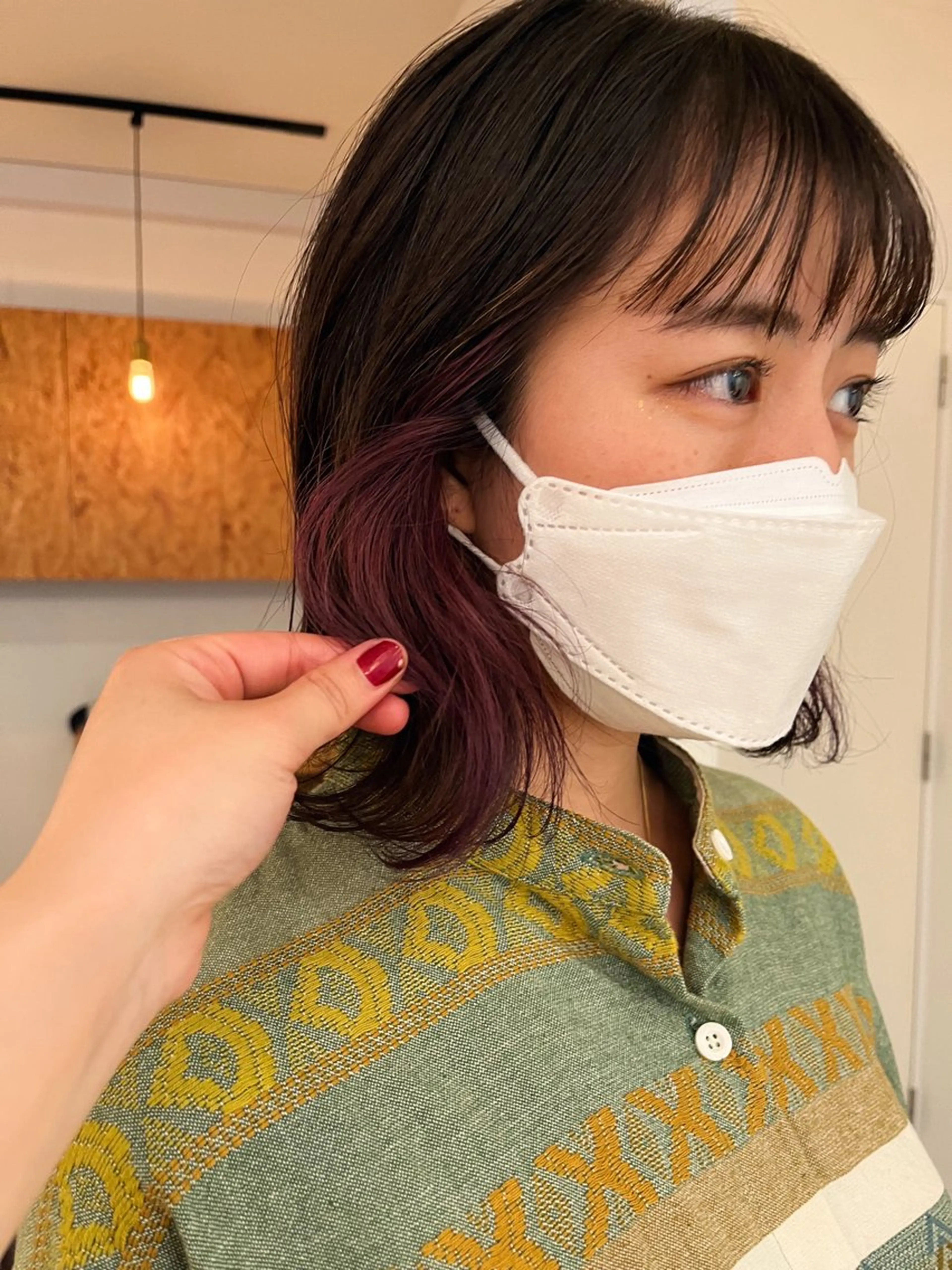 カラー 暖色/パーマ 🌼クニトウメイのヘアスタイル