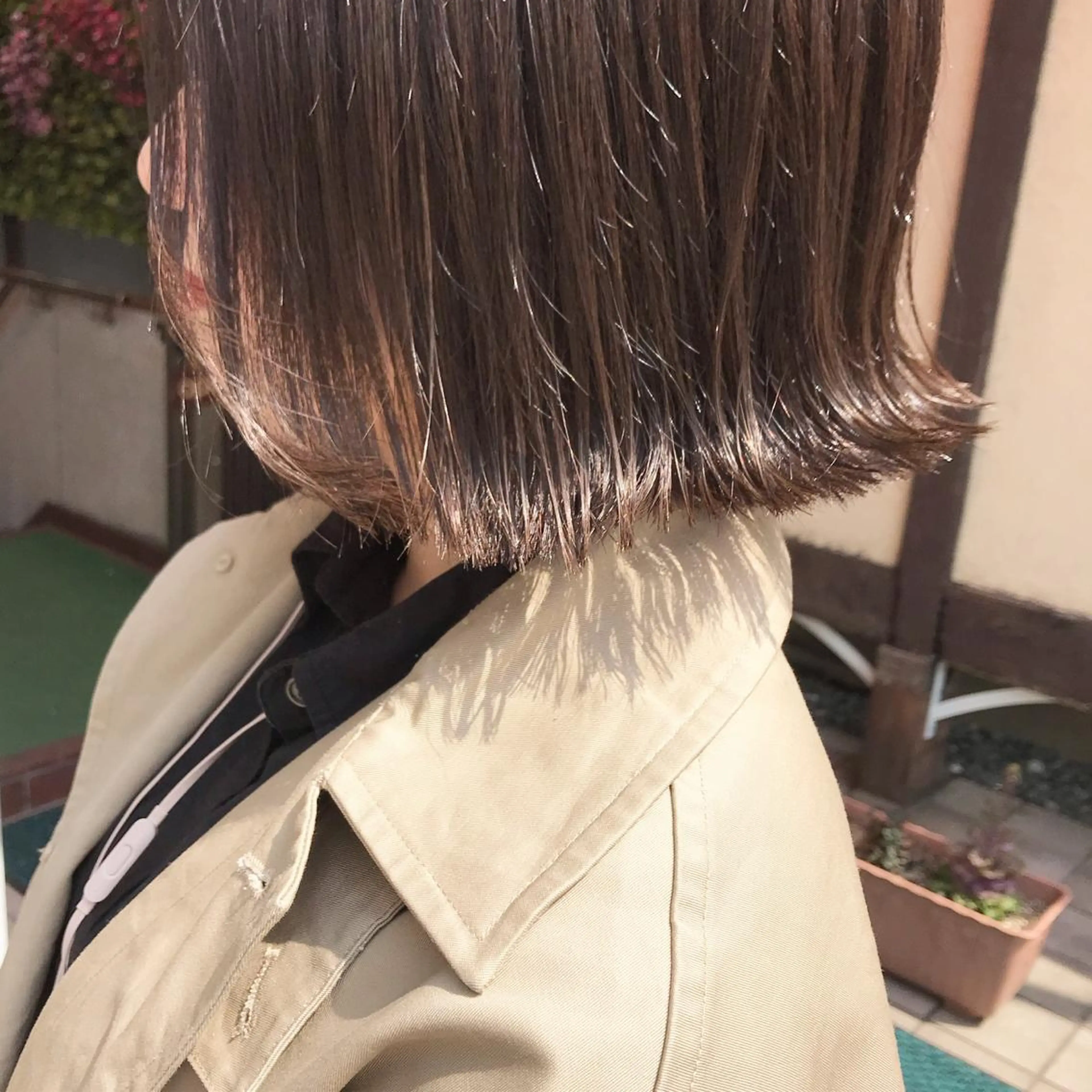 ショート ボブ カット ヘアカラー 似合わせ提案サラ艶♡ 彩華のヘアスタイル