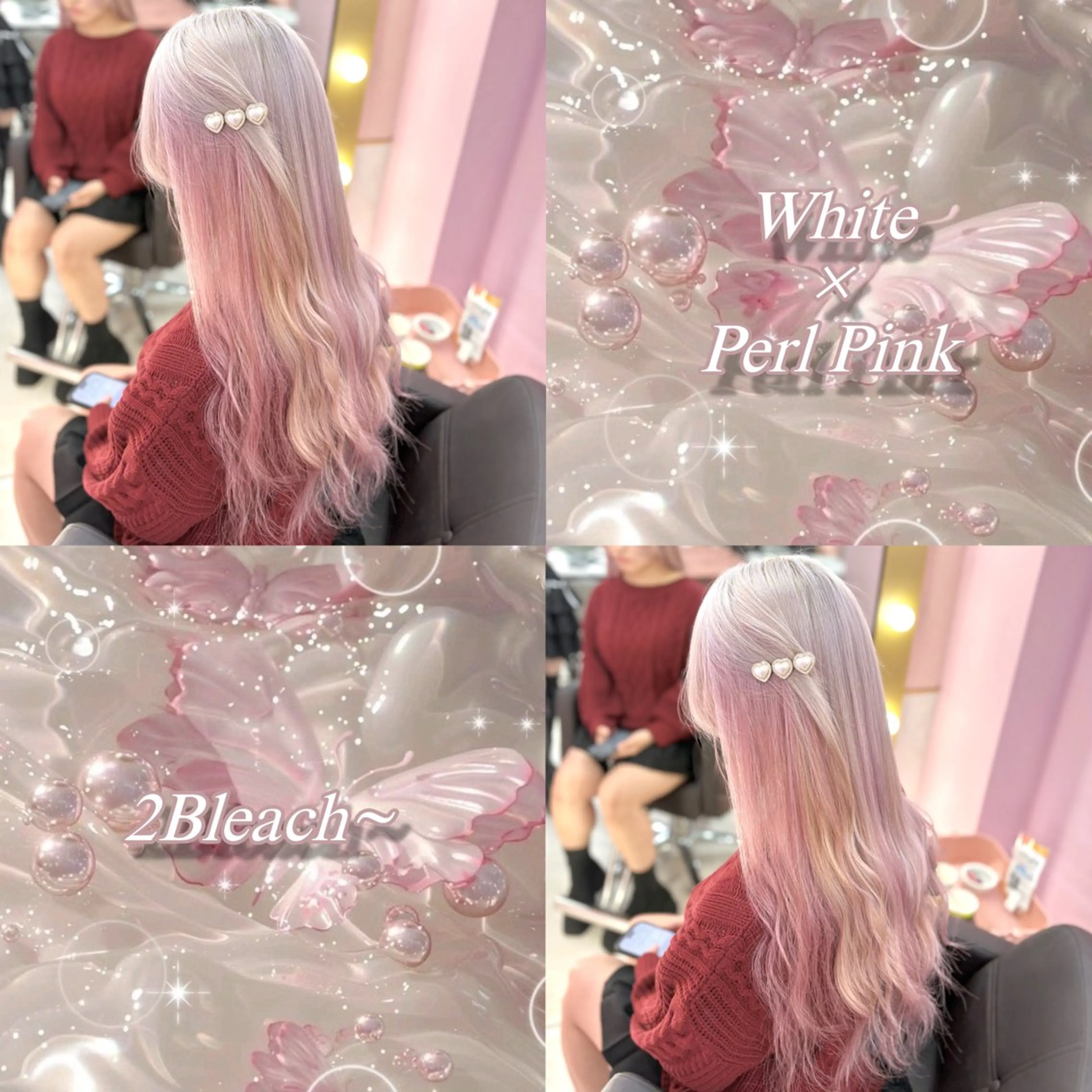 ロング カラー 甘ふわgirly🎀 ハイトーン🤍Ramのヘアスタイル