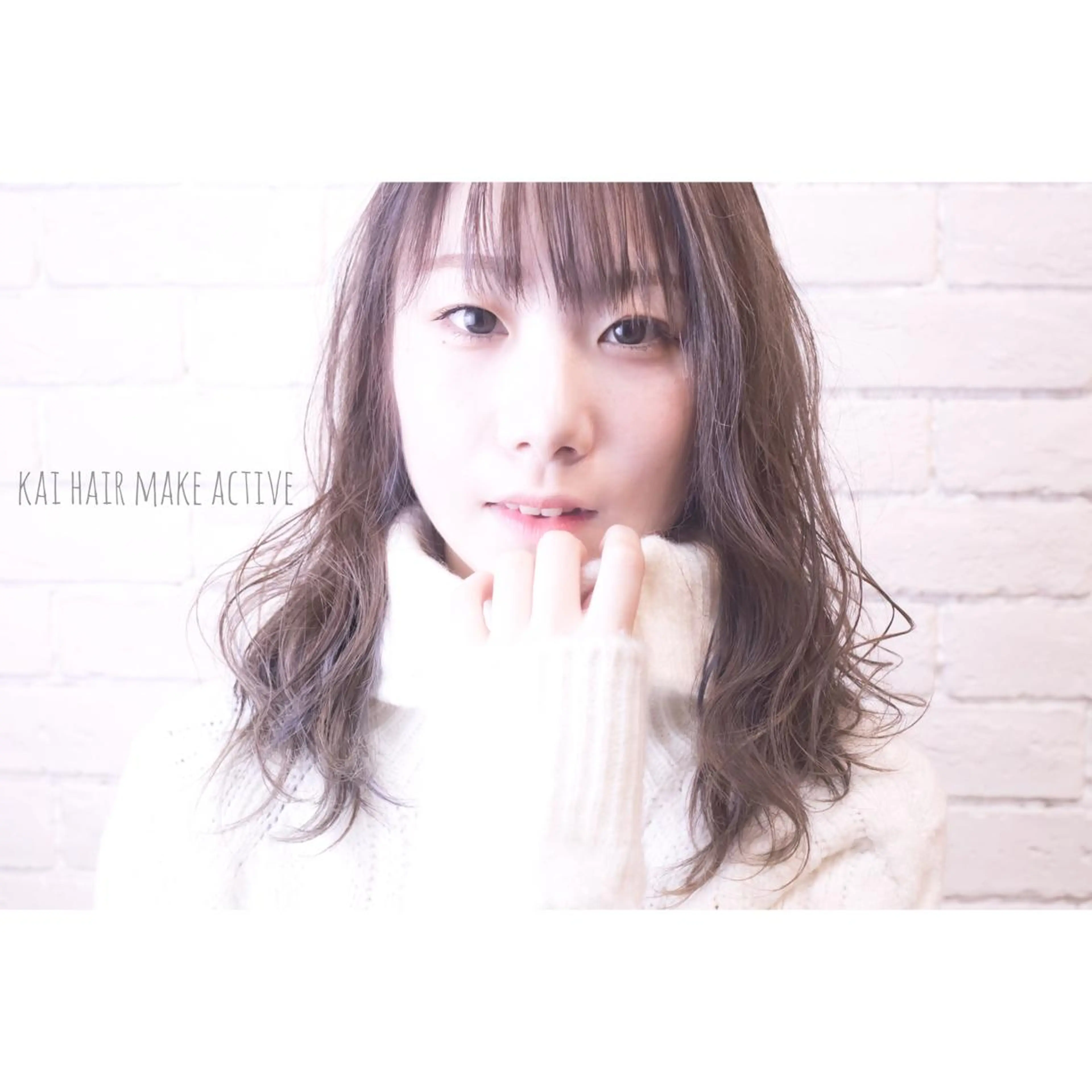 セミロング カラー 坂東 秀幸のヘアスタイル