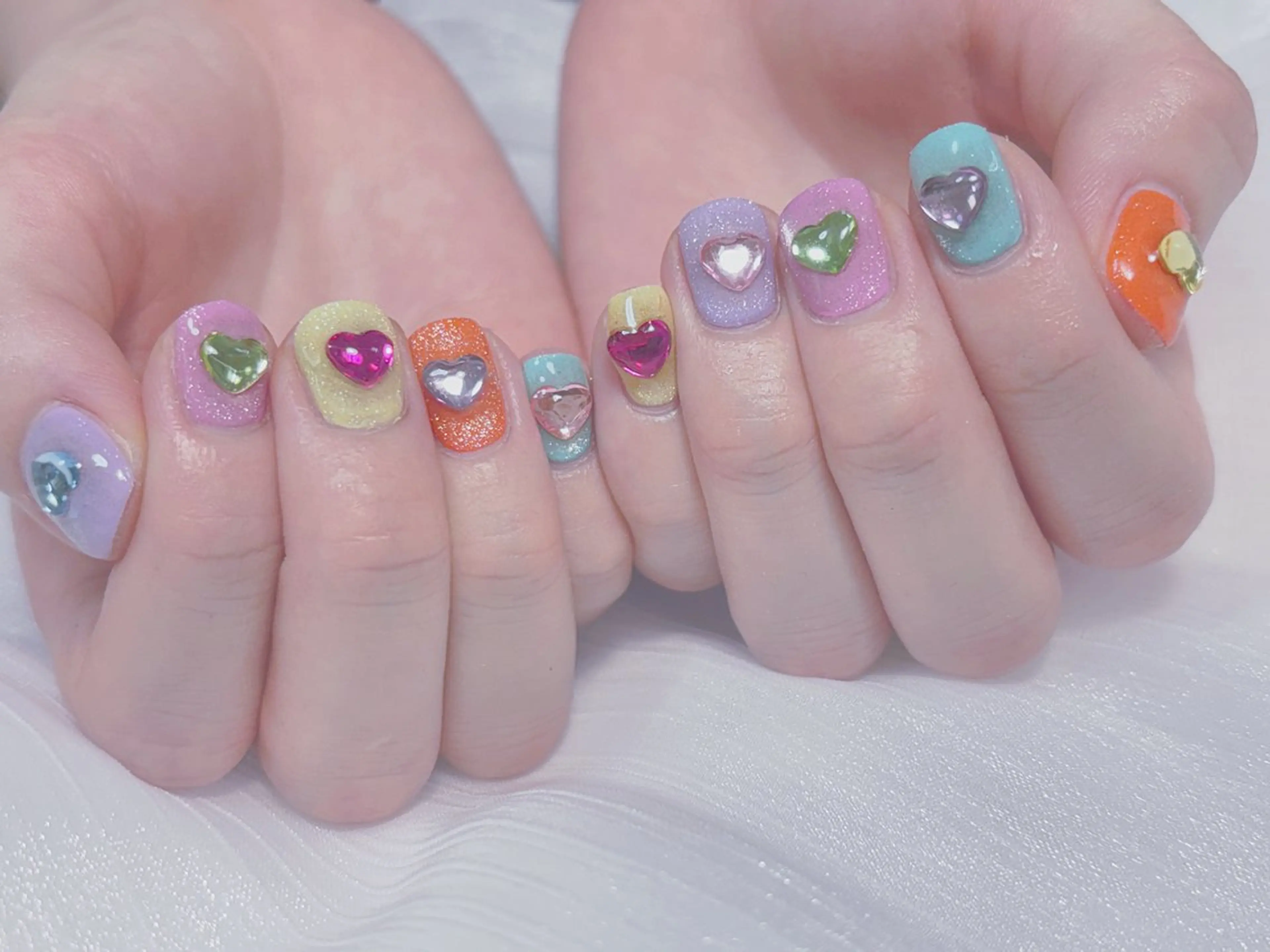 ネイル ハンドネイル ハンドケア ネイルサロンエクラ 🫧Shizukaのネイルデザイン