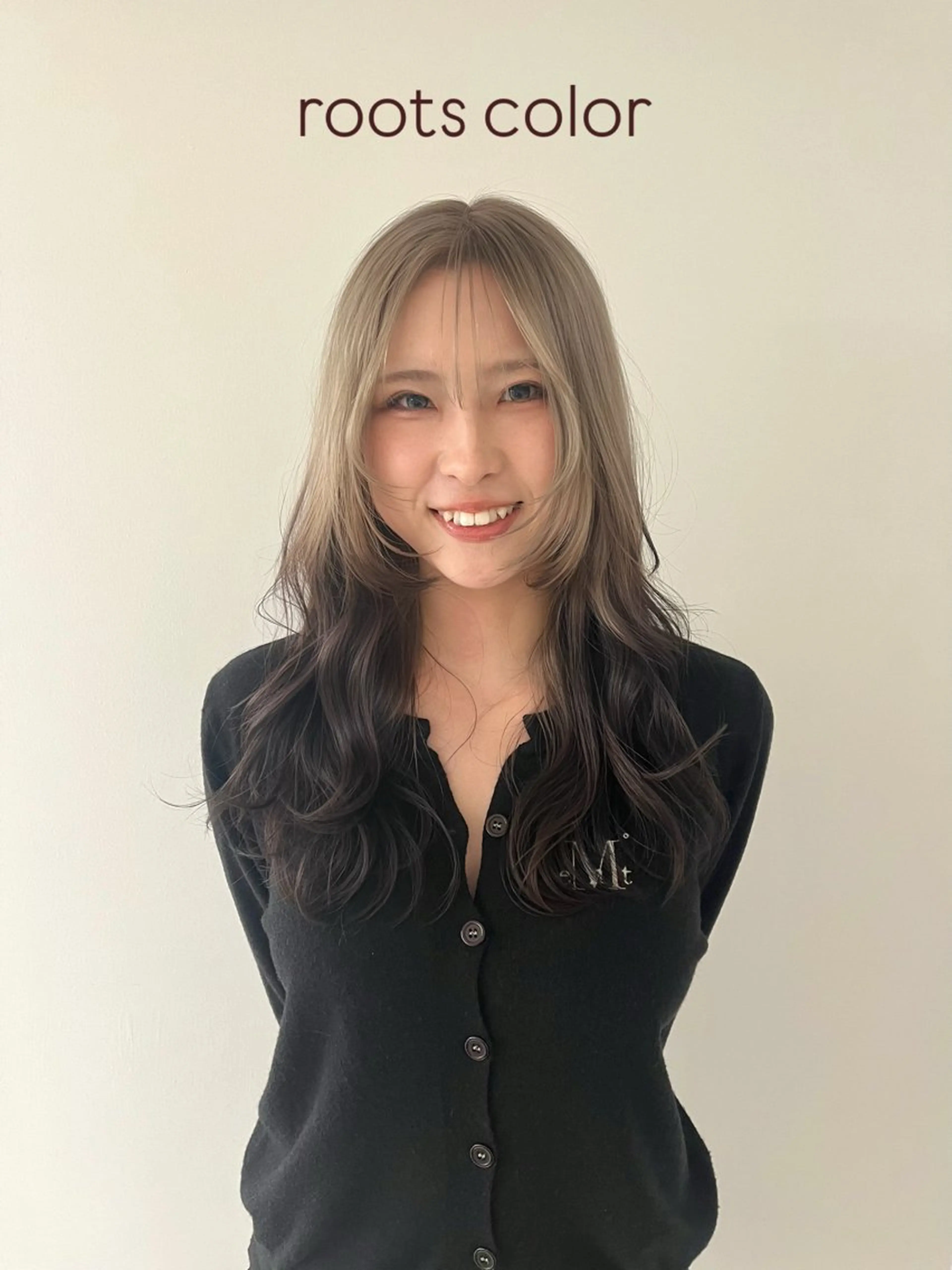 ロング Kasumi | くすみブラウン×渋谷のヘアスタイル