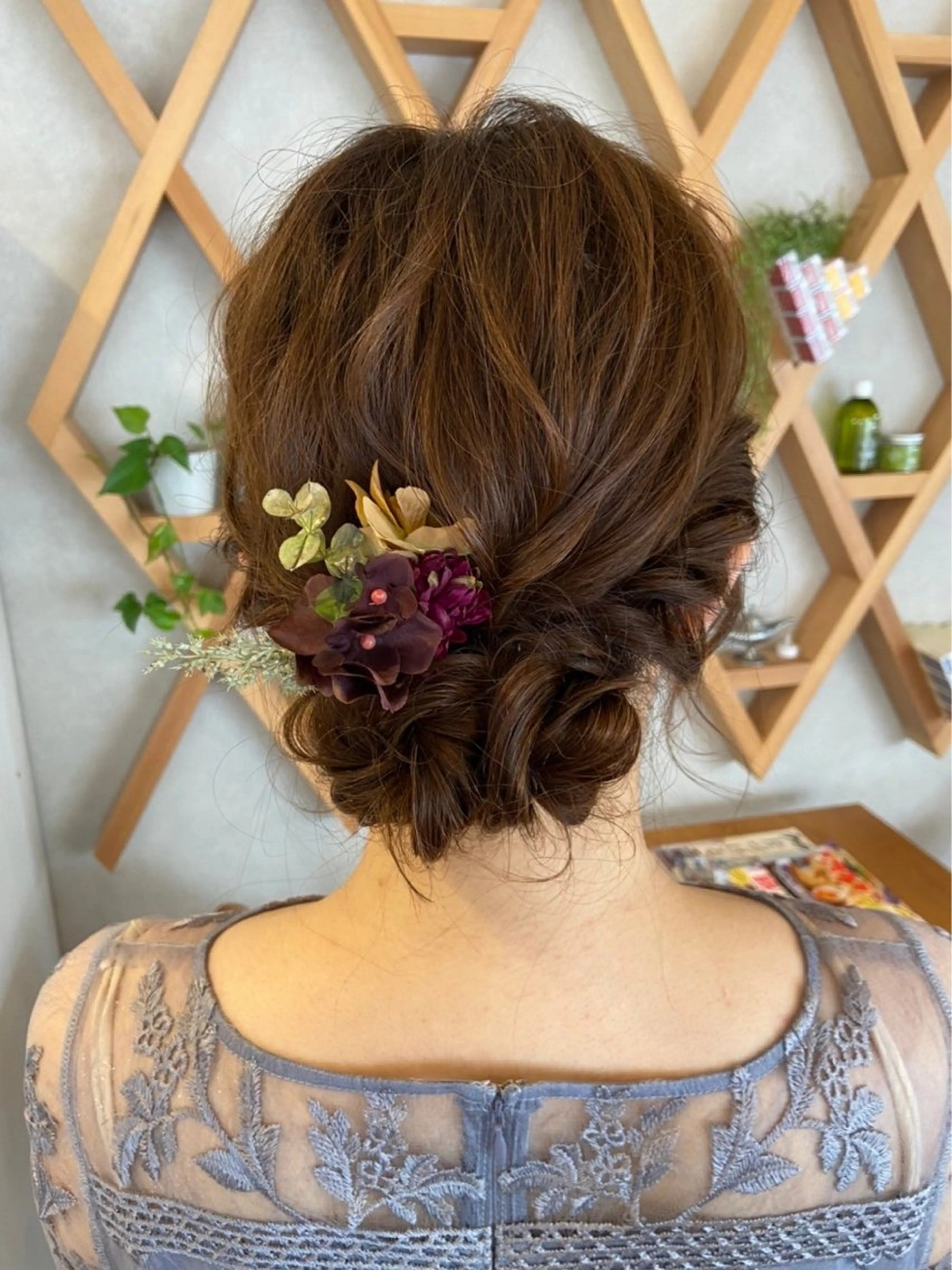 ヘアアレンジ ELLE&SALLY 石野のヘアスタイル