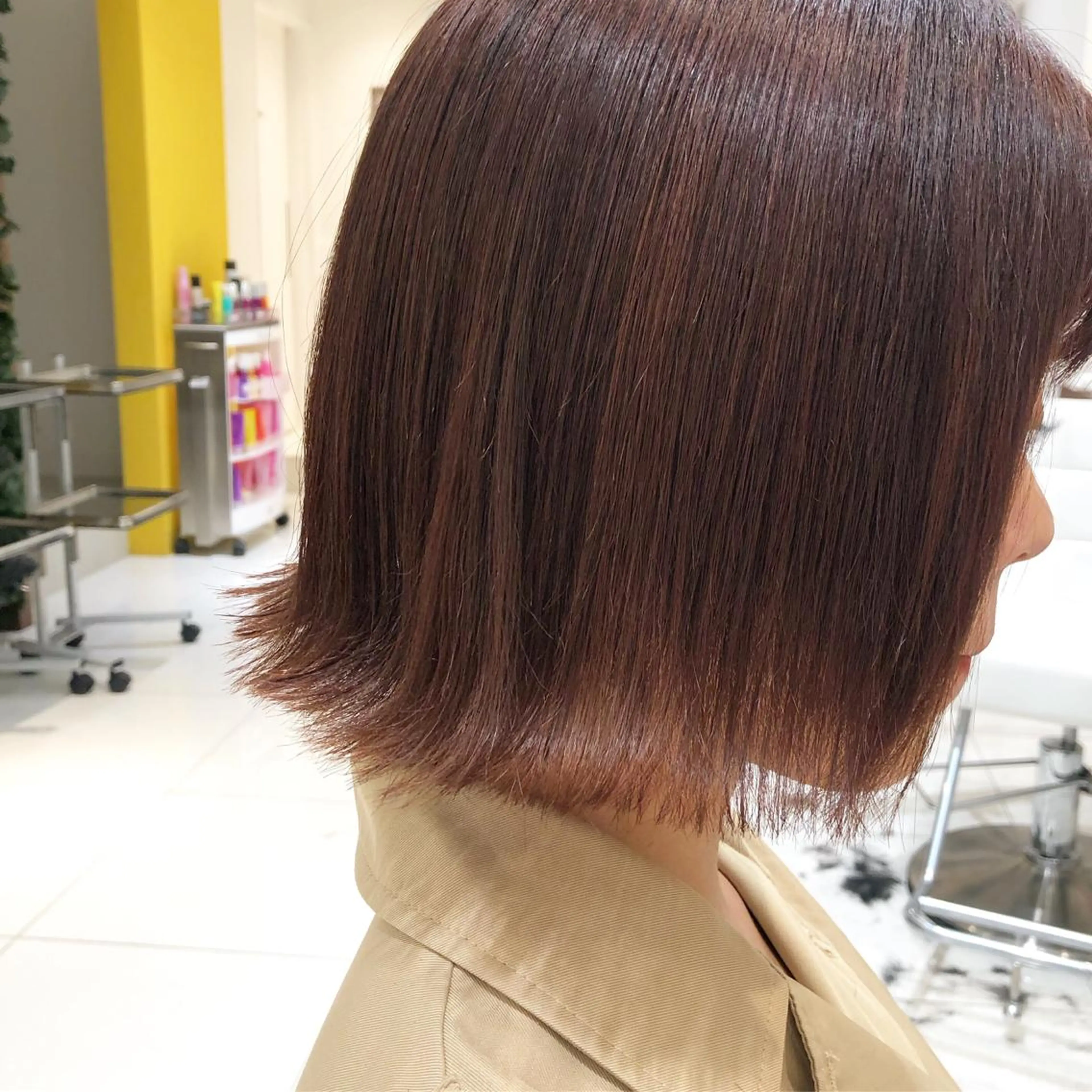 ミディアム sano sayakaのヘアスタイル