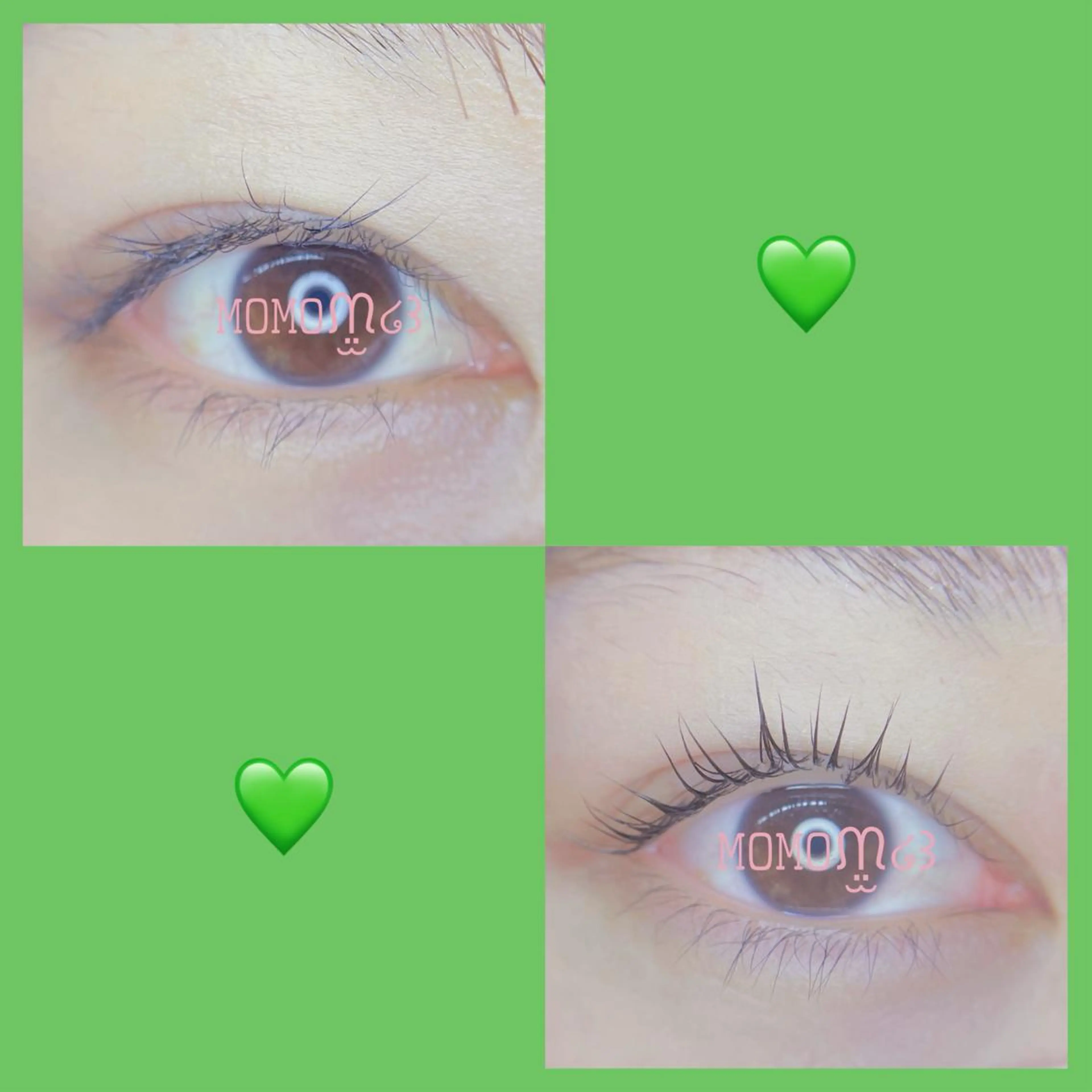 マツエク・マツパ フラットラッシュ ナチュラル パリジェンヌラッシュリフト 下まつげエクステ 一重×まつ毛パーマ モテデザインのプロ モモ🍑のマツエク・マツパデザイン