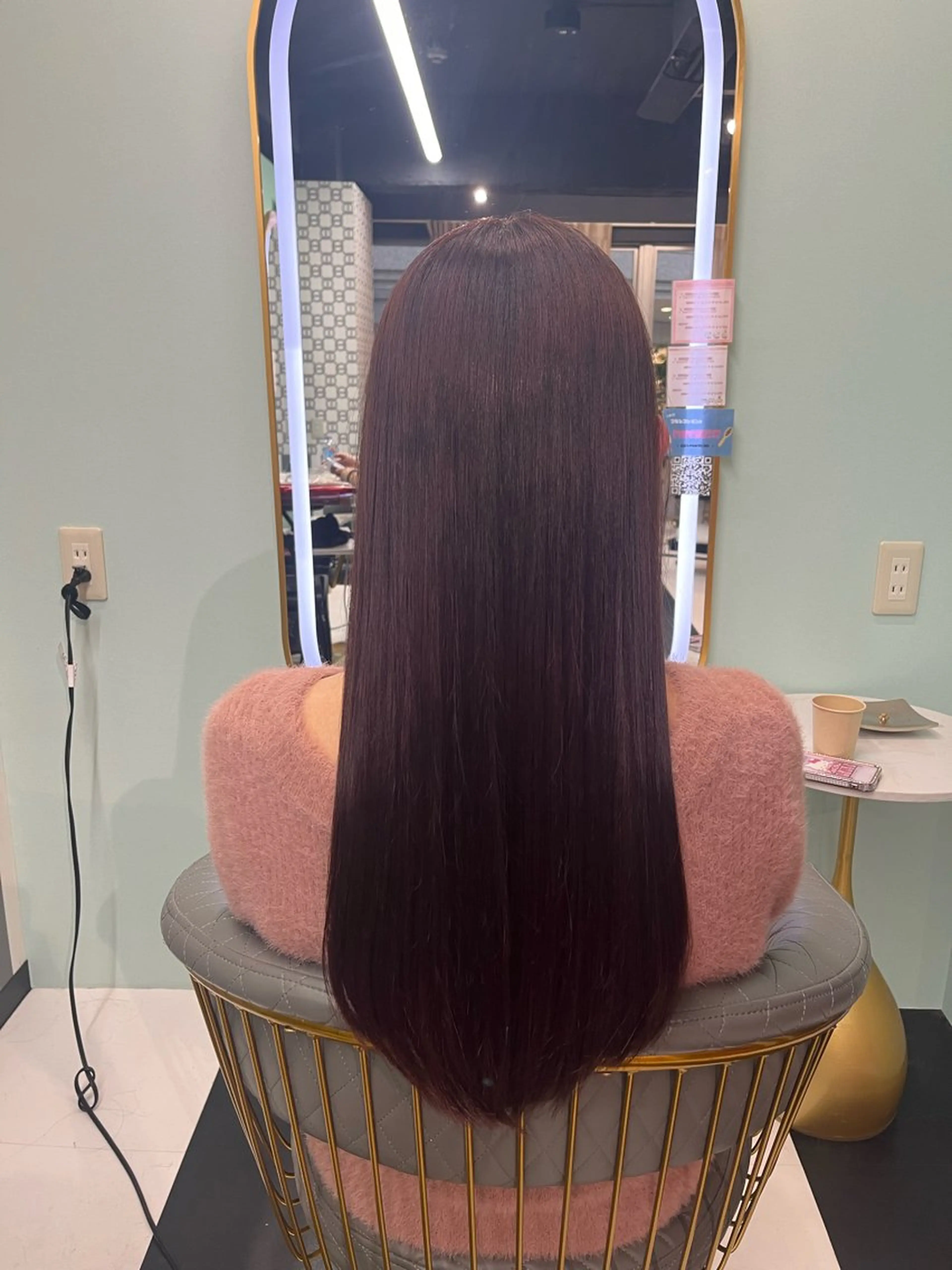 ロング αito新宿 カットモデル募集のヘアスタイル