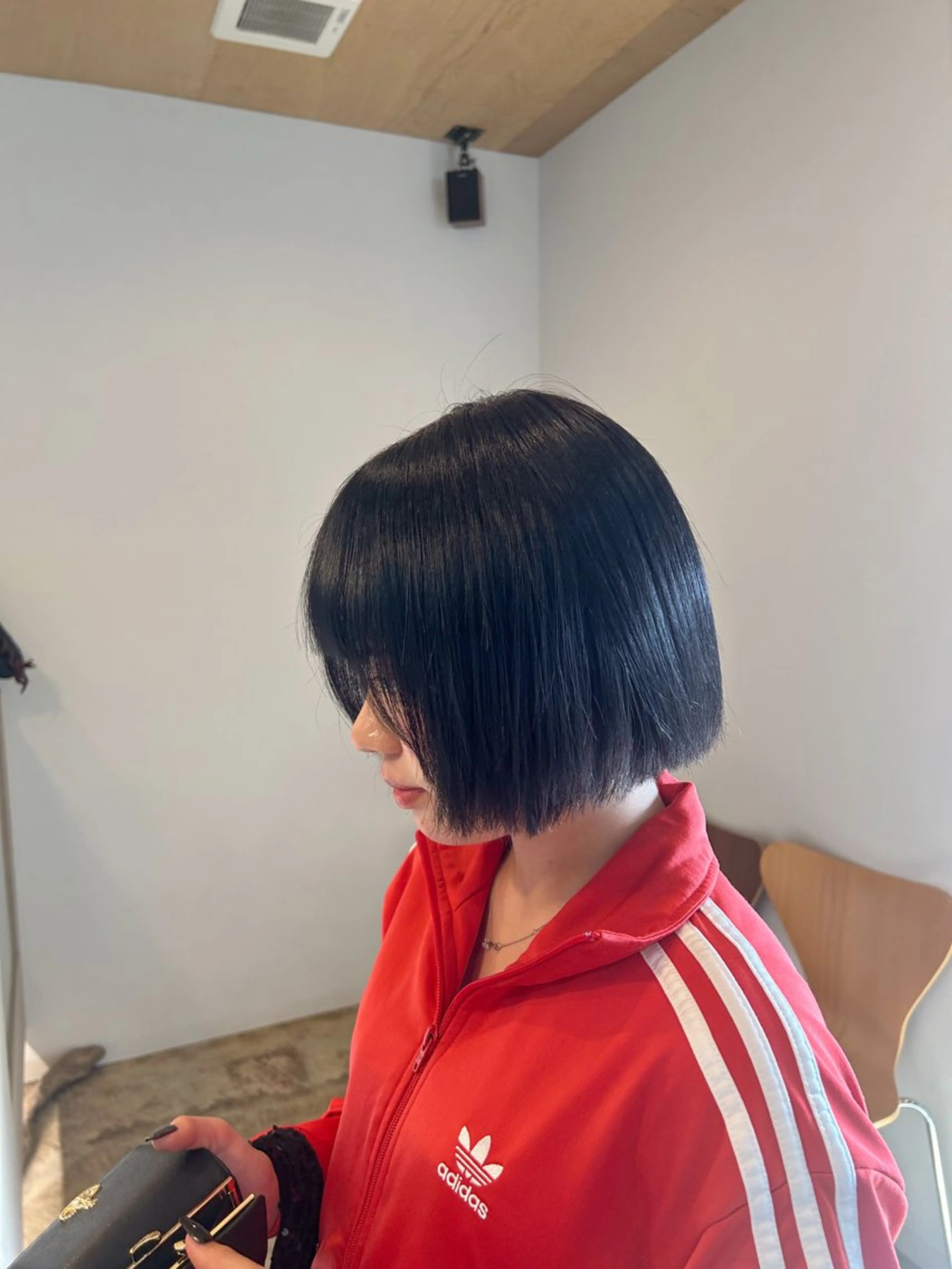 ミディアム カラー ヘアカラー 川端 明莉のヘアスタイル