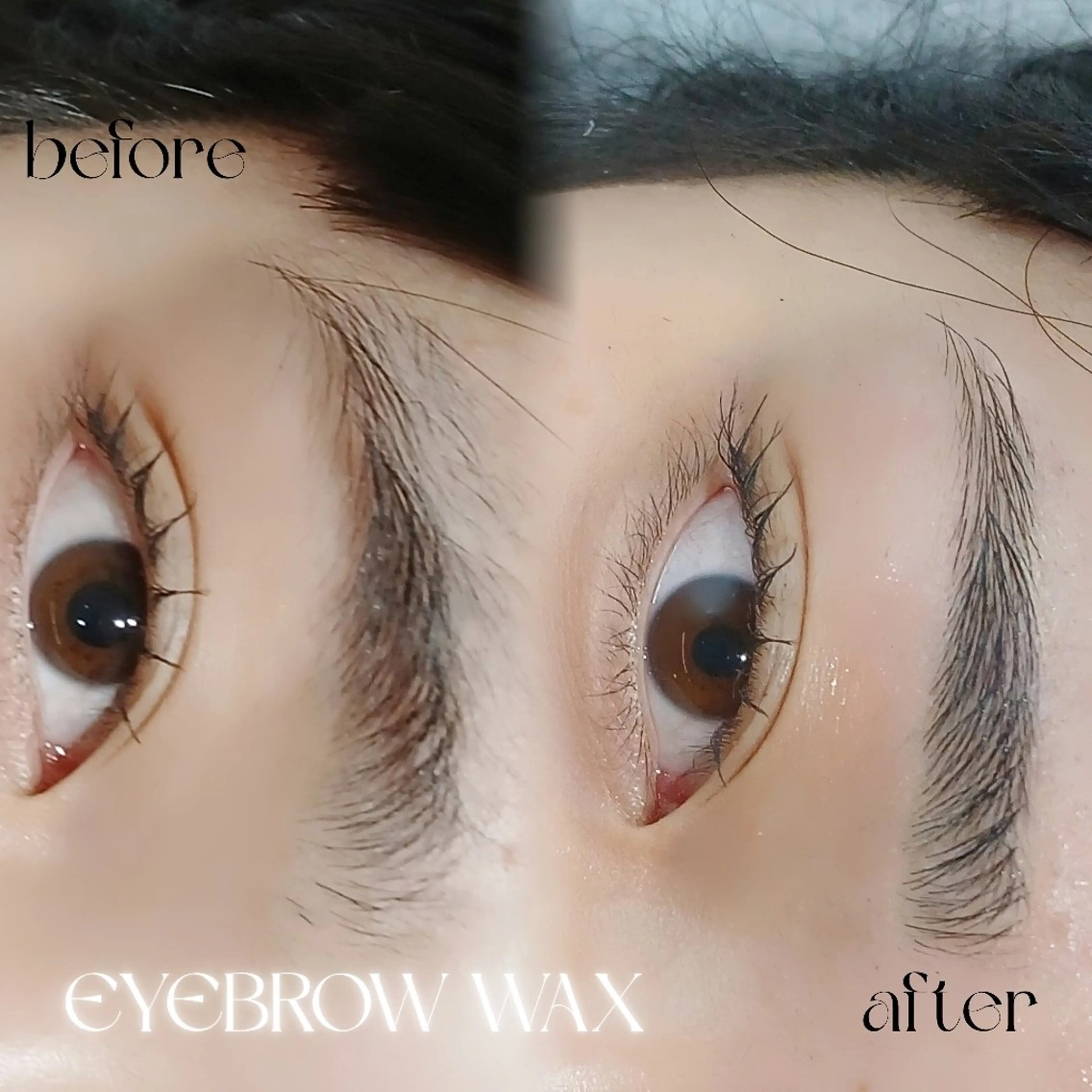 アイブロウ ワックス脱毛 眉カット AIRA 🤍のマツエク・マツパデザイン