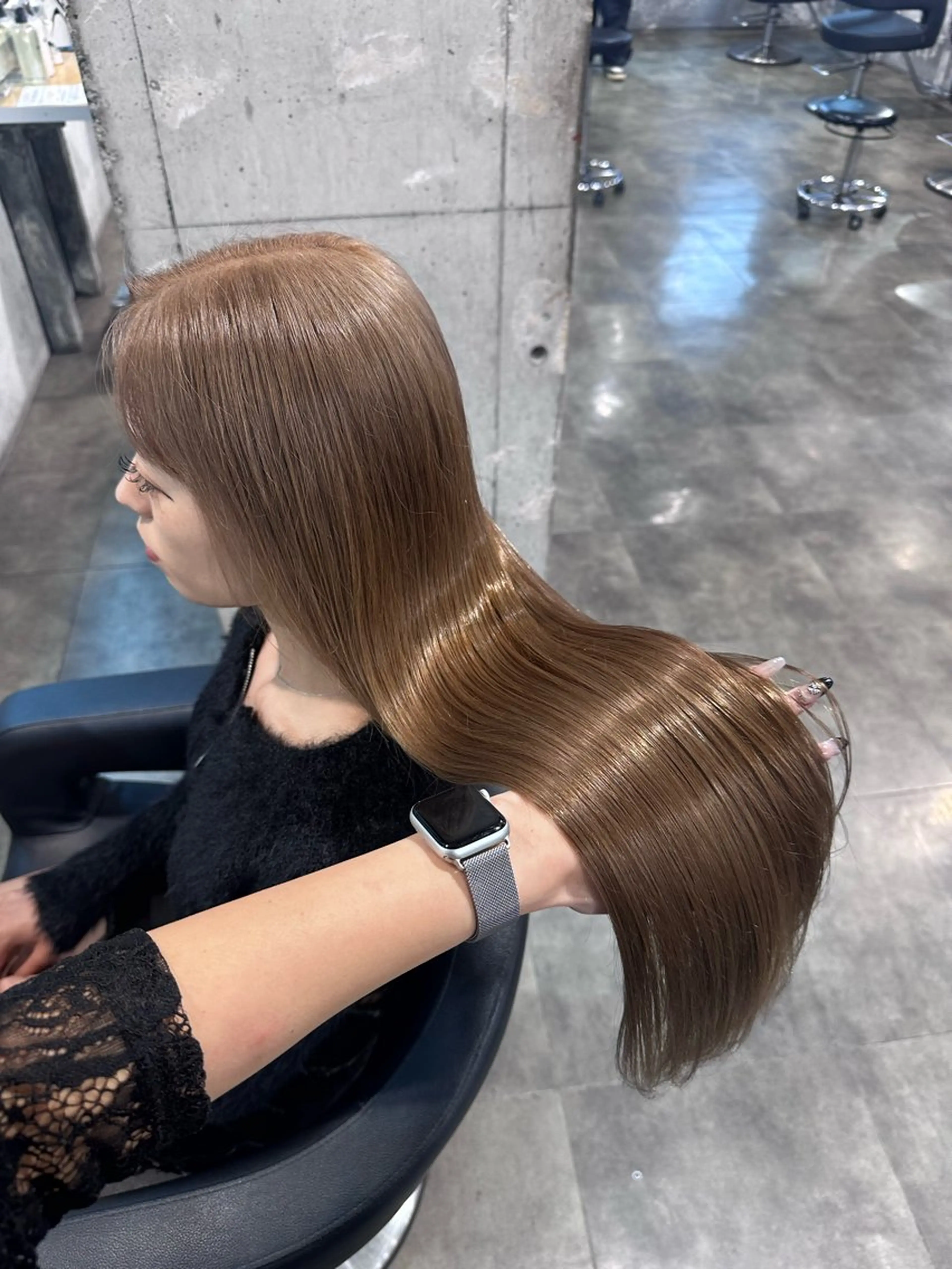 カラー 海外トレンドヘア🤍 sumireのヘアスタイル