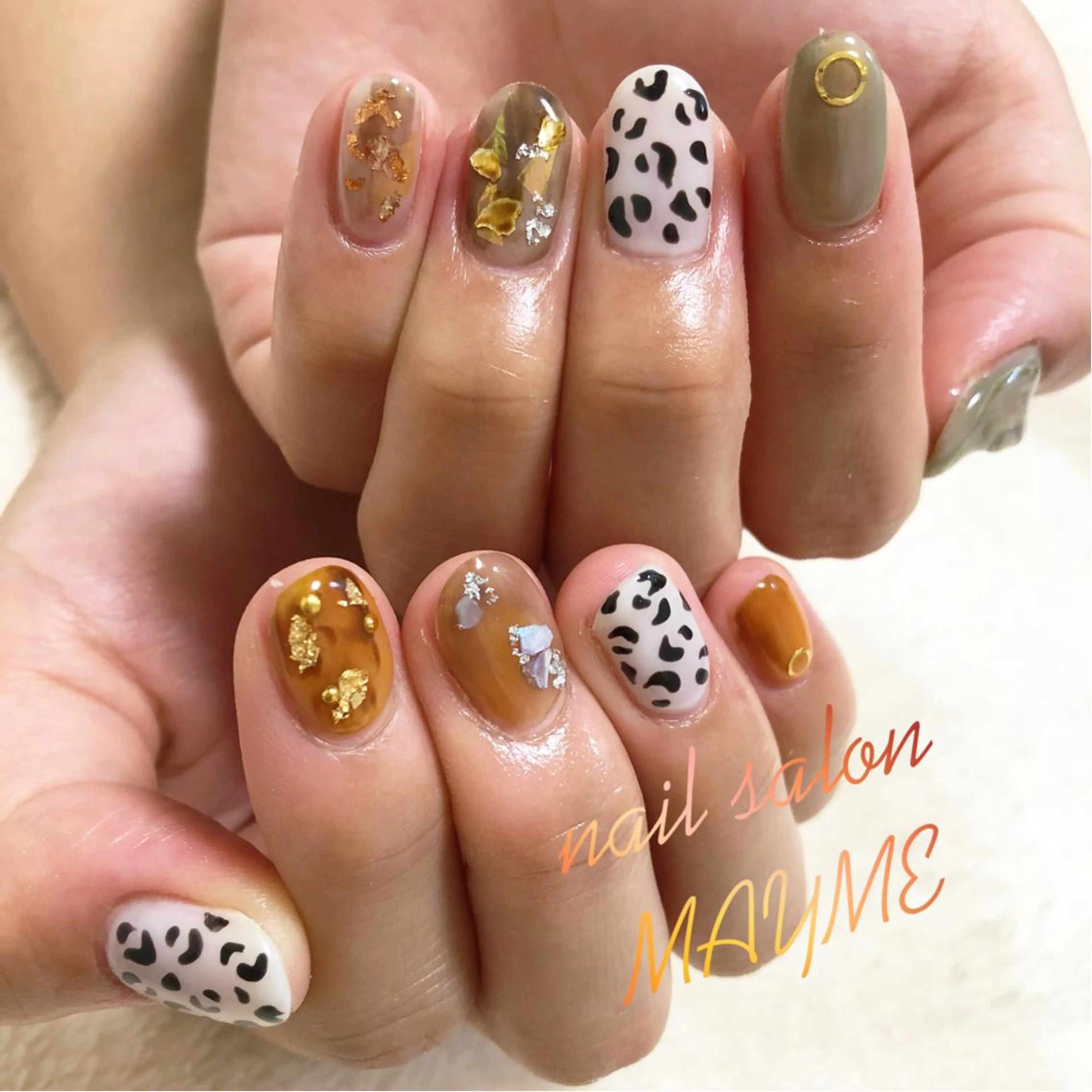 ネイル She nail studio 原宿所属・パラジェル有/ スカルプ/mahoのネイルデザイン