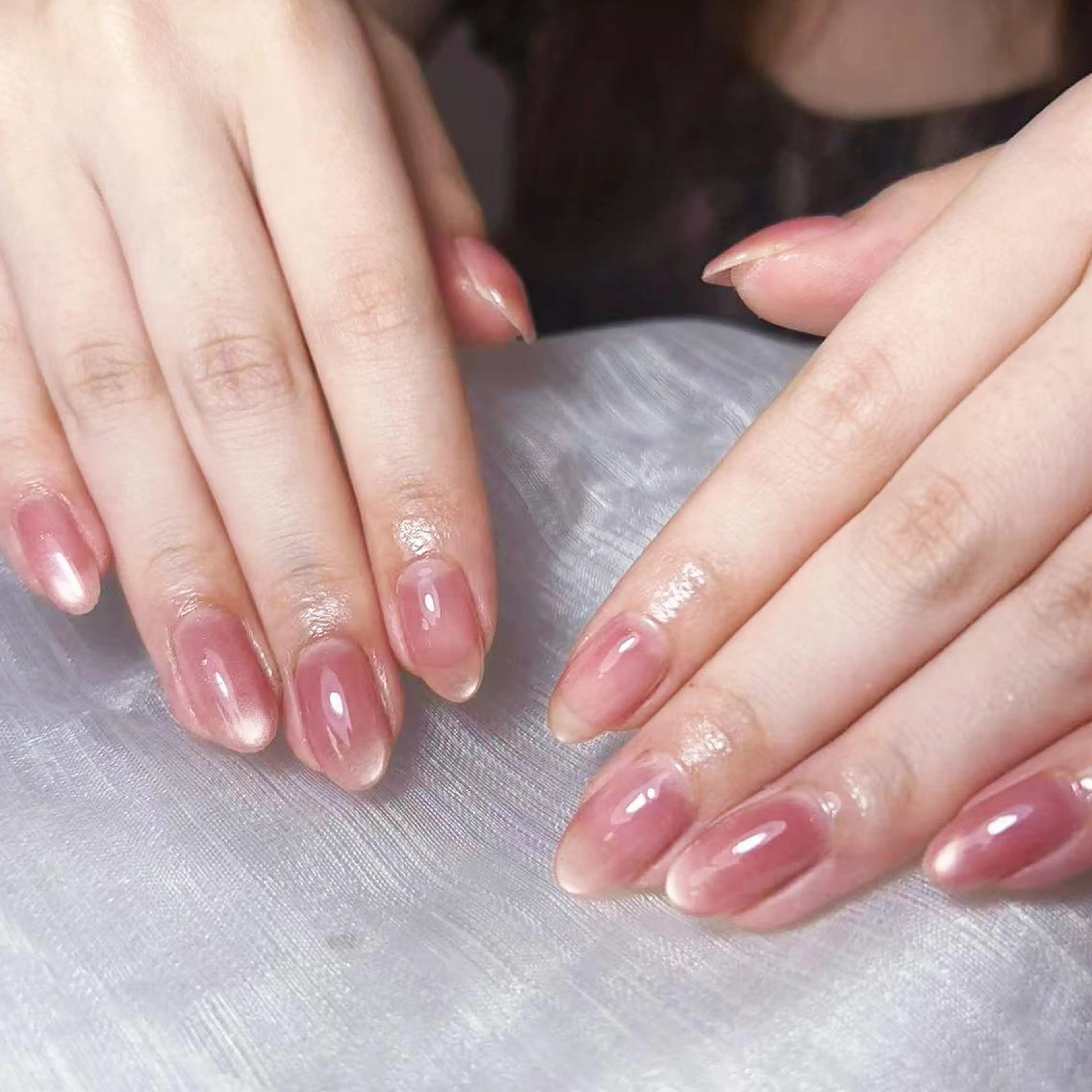 ネイル アートネイル オーロラネイル ガーリー キラキラネイル マグネットネイル ハンドネイル DIAMOND 💅のネイルデザイン