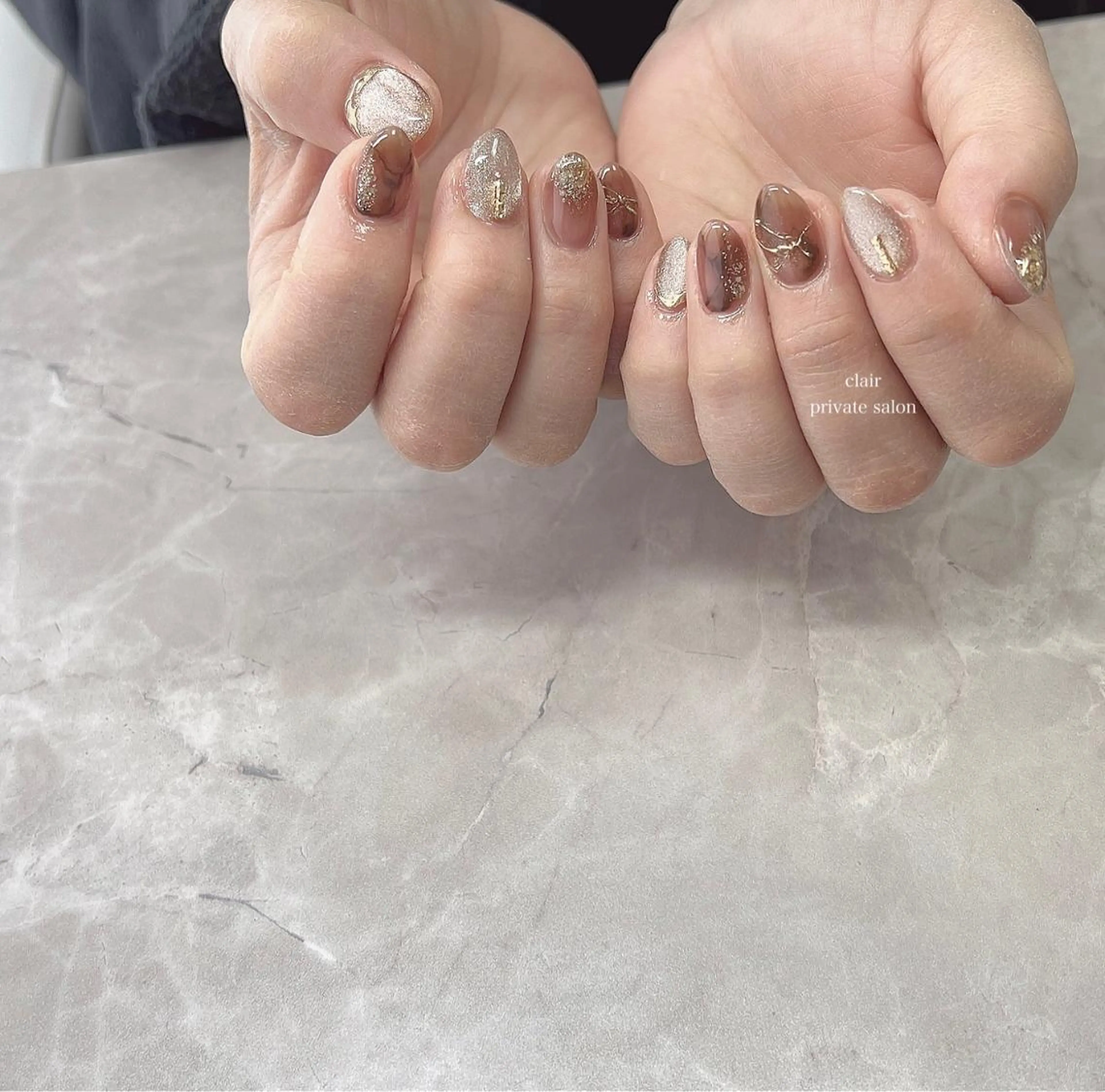 ネイル ハンドネイル ハンドケア nail salon una.のネイルデザイン