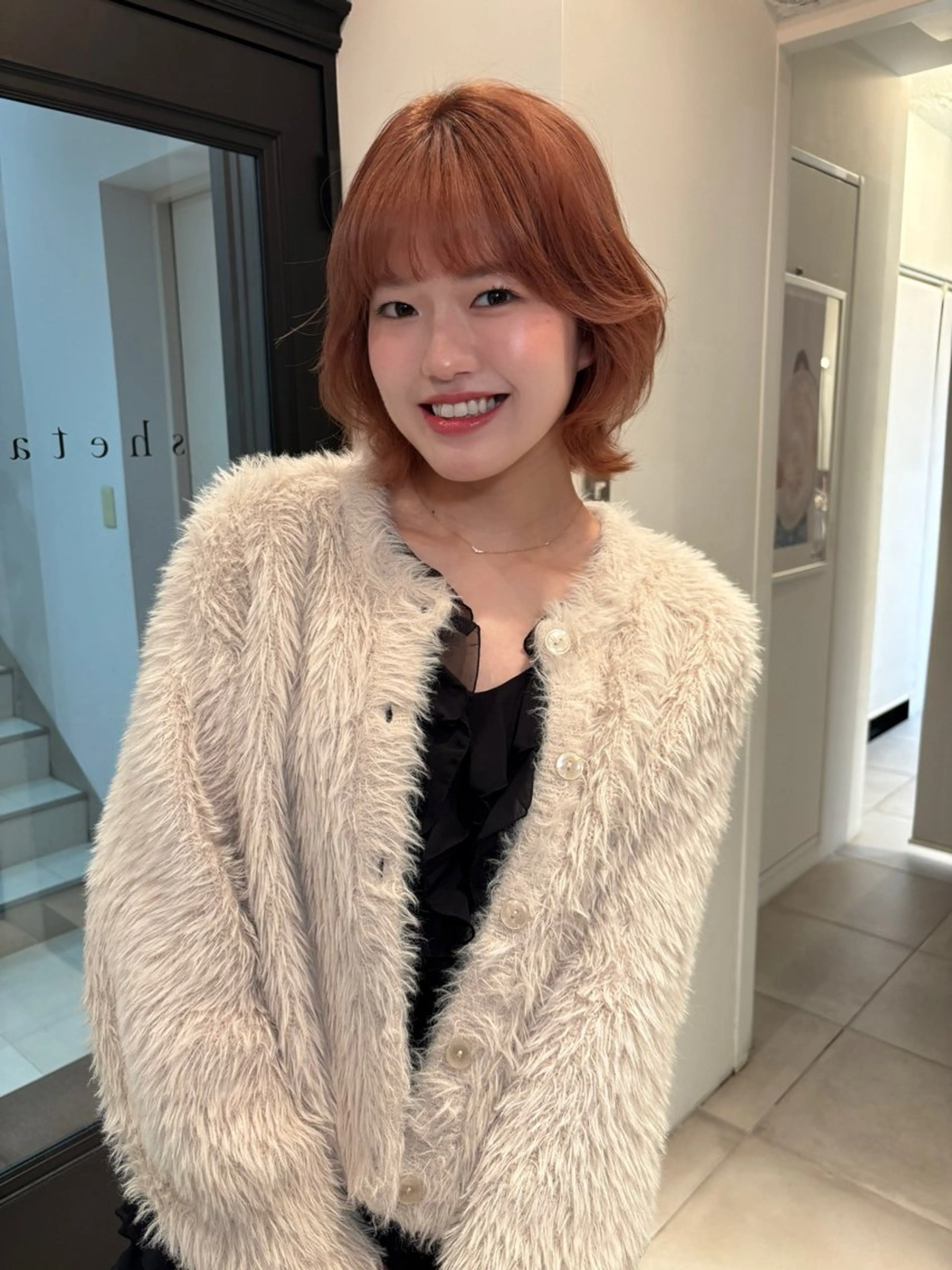 ショート カット riria/ボブ /ブラウンカラー🎀のヘアスタイル