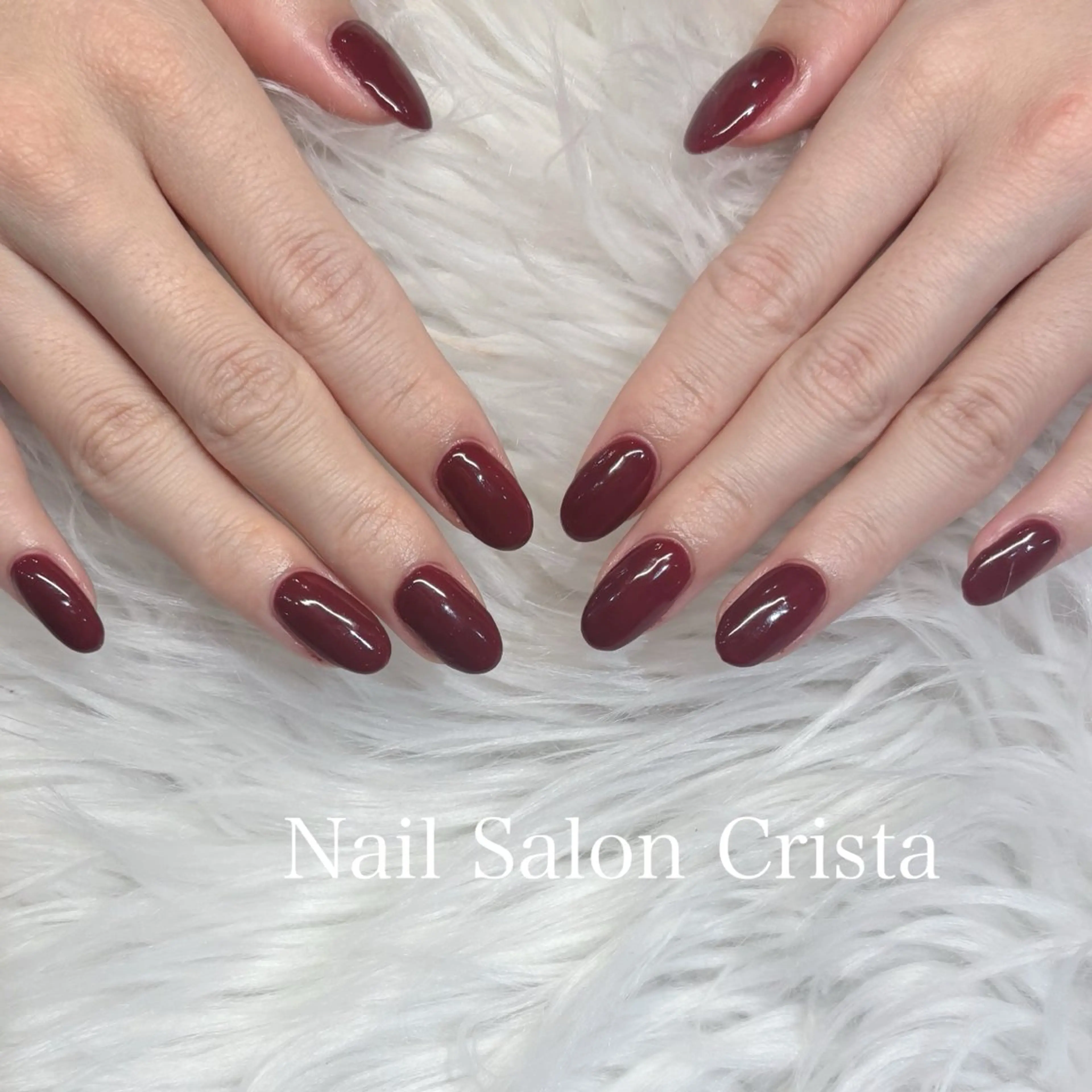 ネイル フットネイル ジェルネイル マグネットネイル オフィスネイル ワンカラーネイル NAILSALON CRISTA所属・🤍CRISTA yui🤍のネイルデザイン