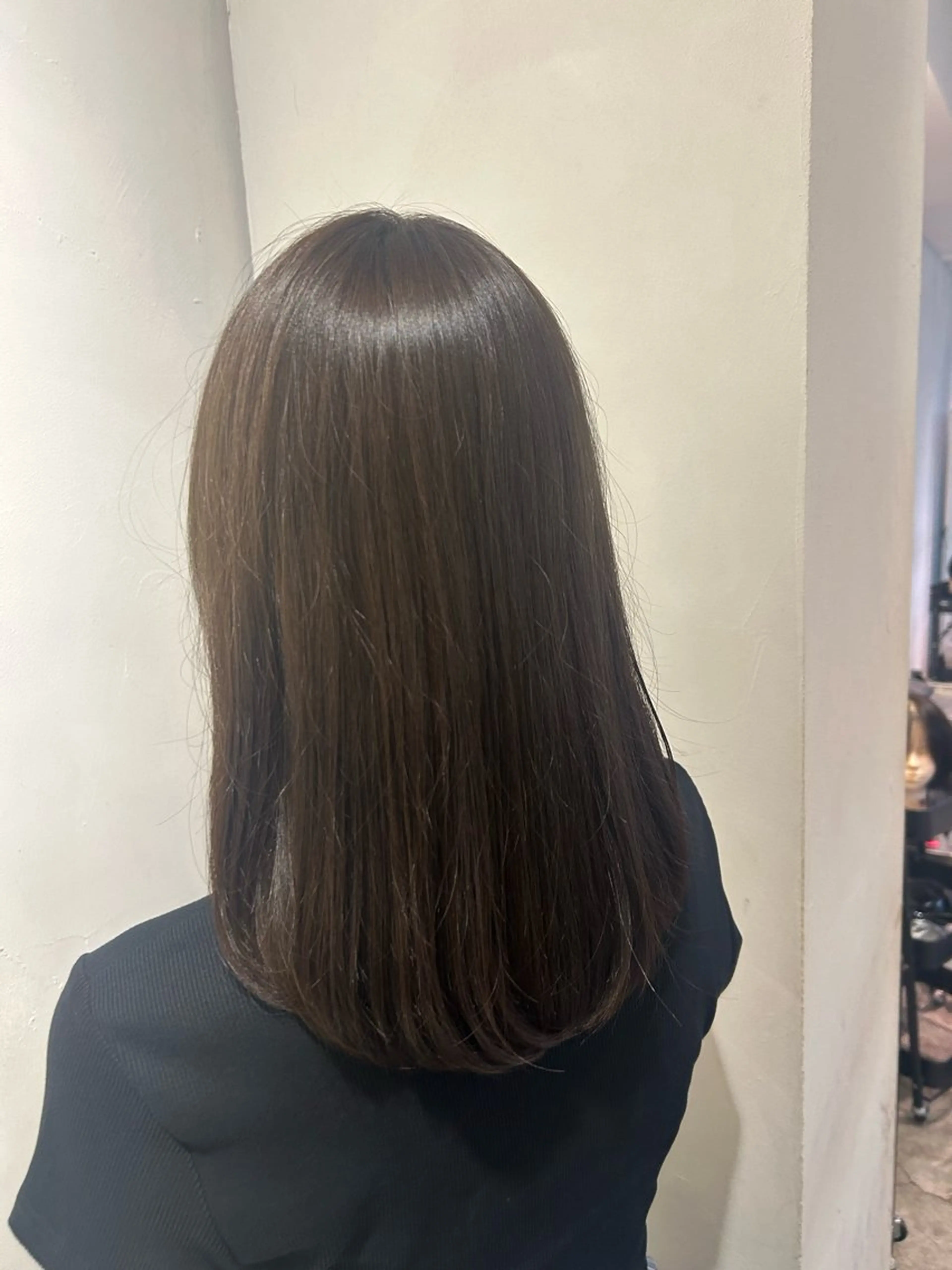ロング カラー 縮毛矯正 ITbyALBUM藤沢店所属・IT by ALBUM立川のヘアスタイル