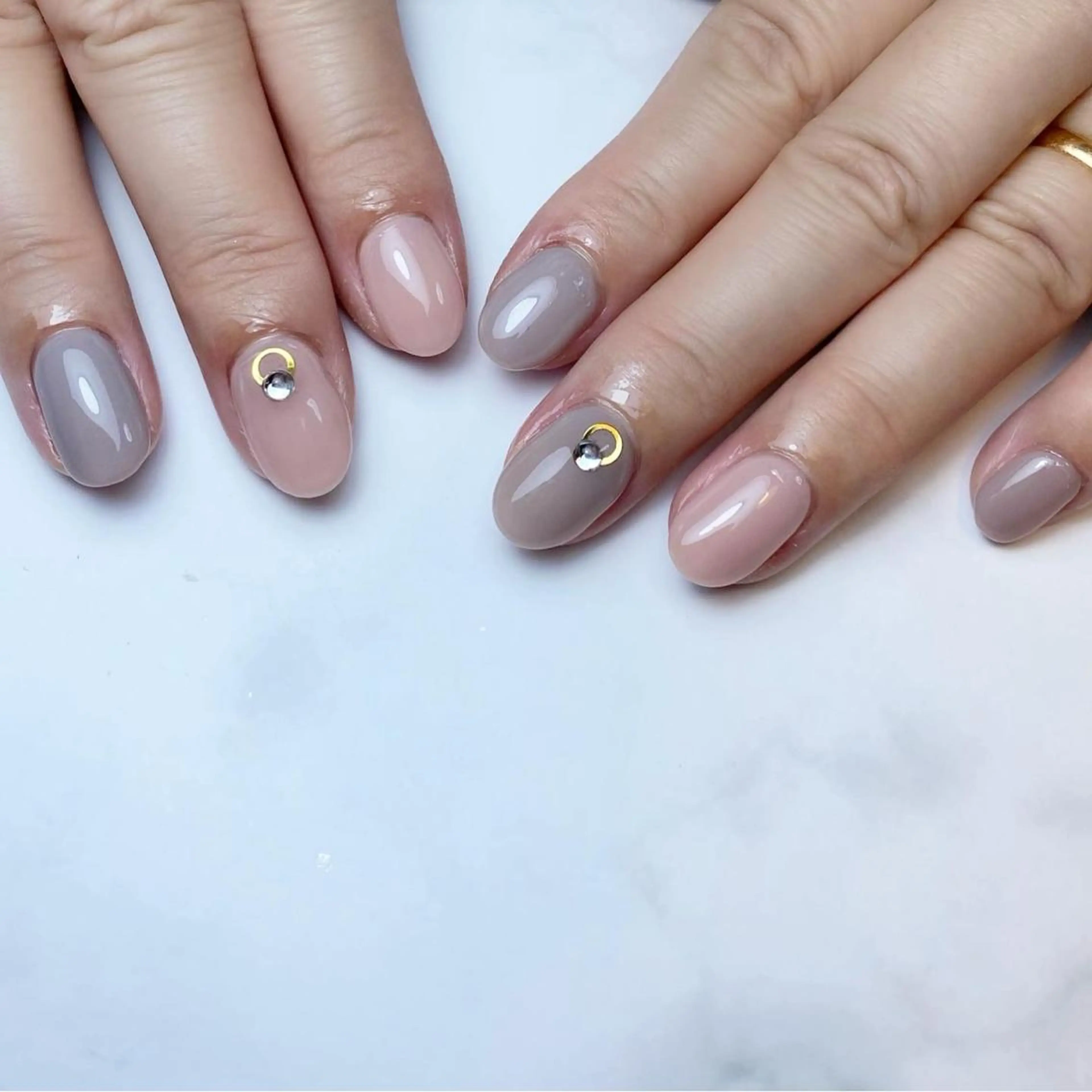 ネイル オフィスネイル ハンドネイル Nail ameria megu所属・ameria meguのネイルデザイン
